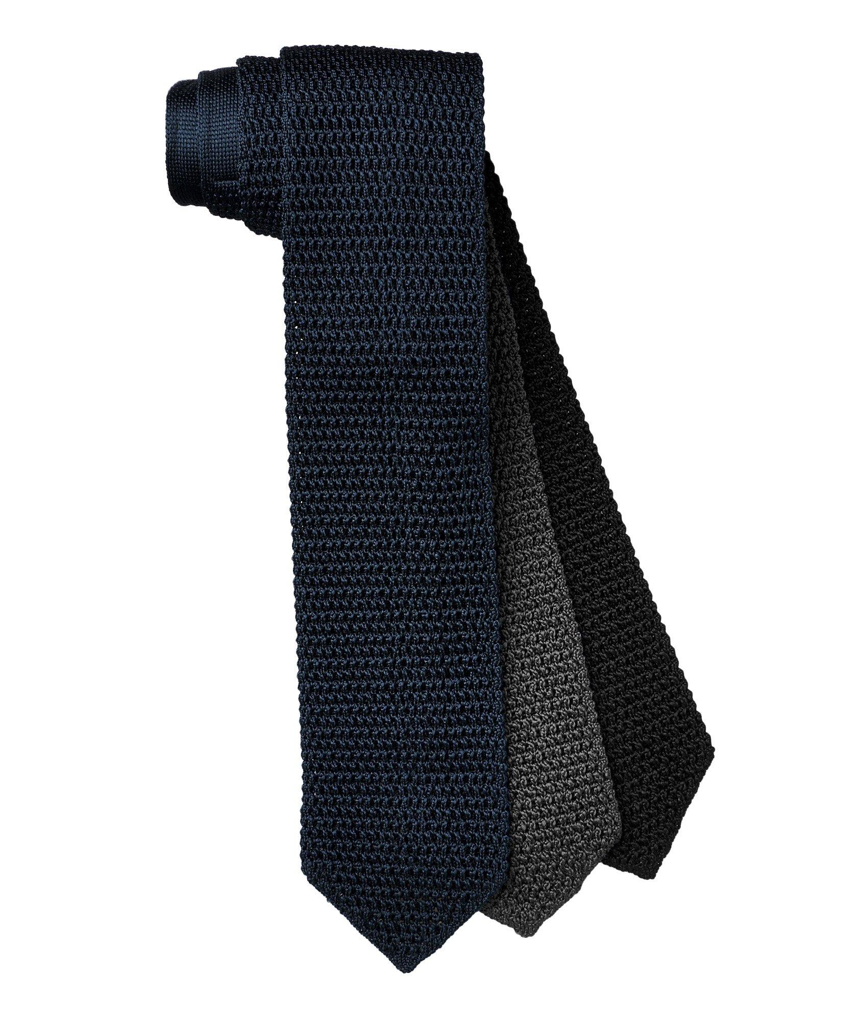 Cravate en tricot de soie image 0