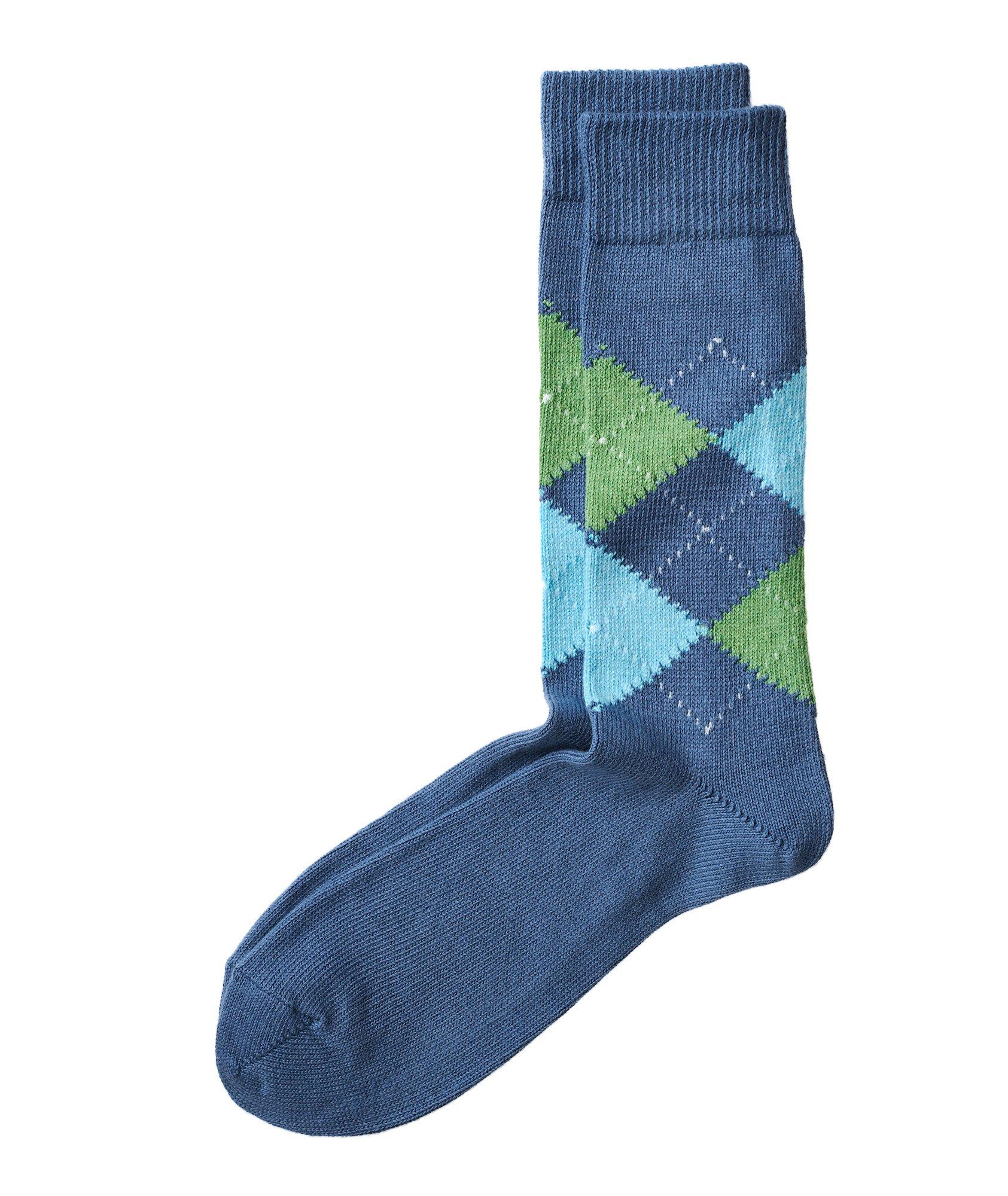 Argyle Stretch-Cotton Socks image 0