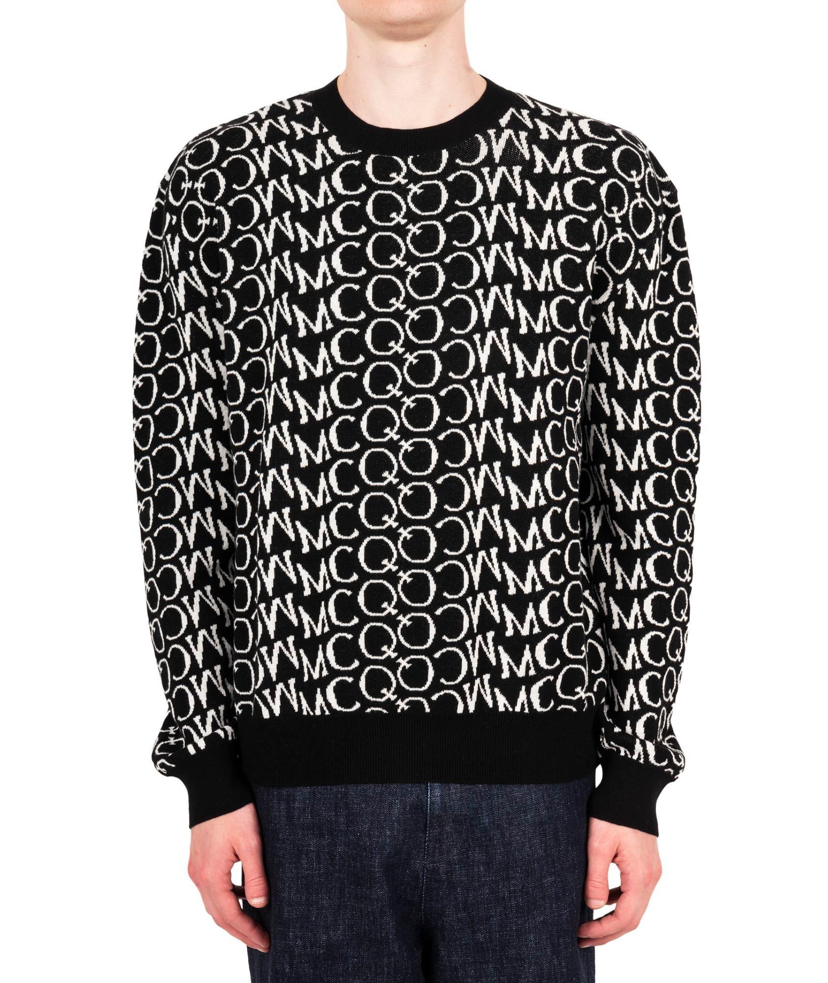 Printed Wool-Blend Sweater image 0