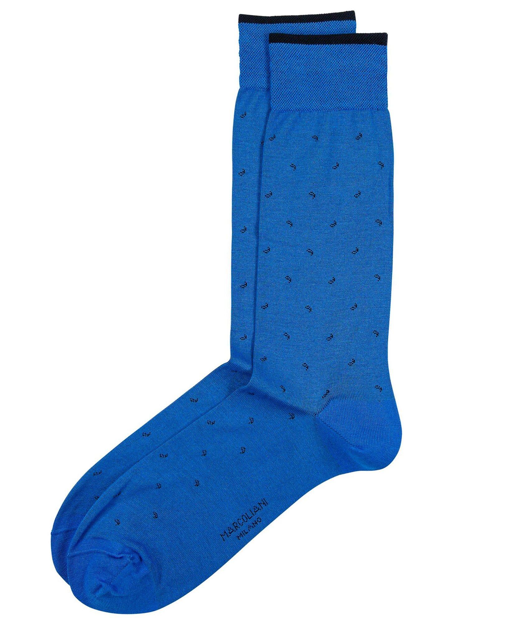 Paisley Cotton-Blend Socks image 0