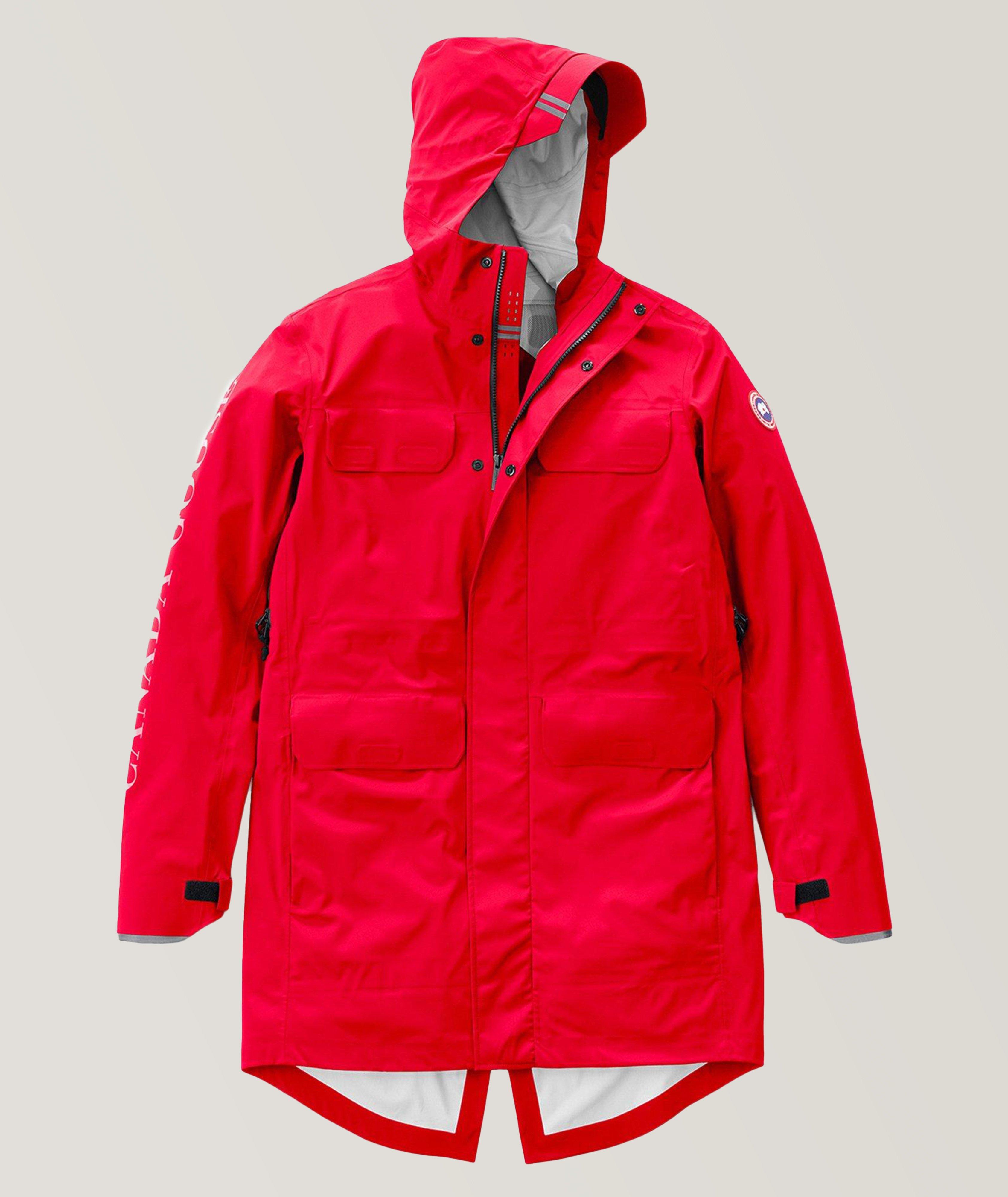 Canada goose hot sale raincoat mens