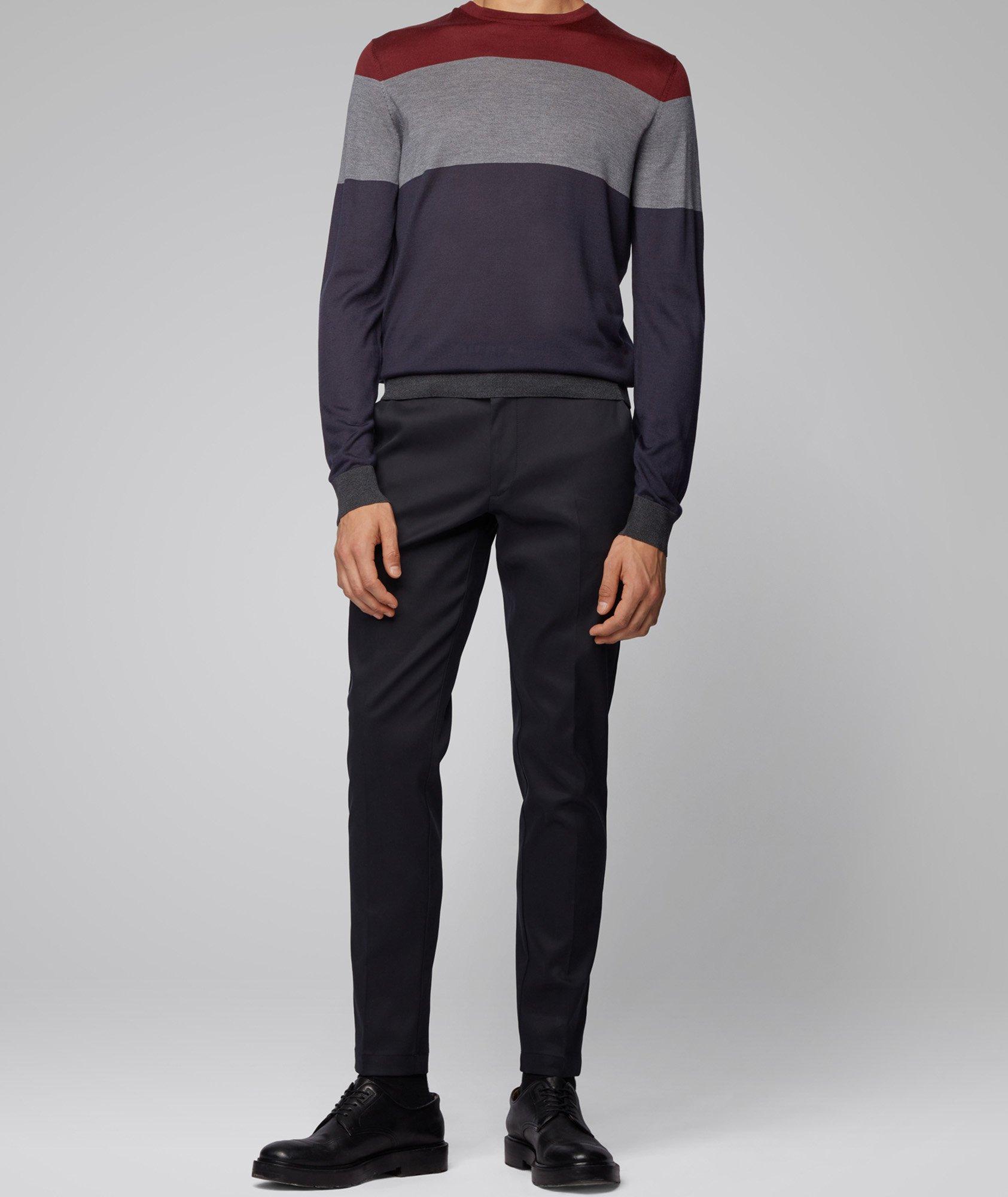 Pull sectionné en soie image 3