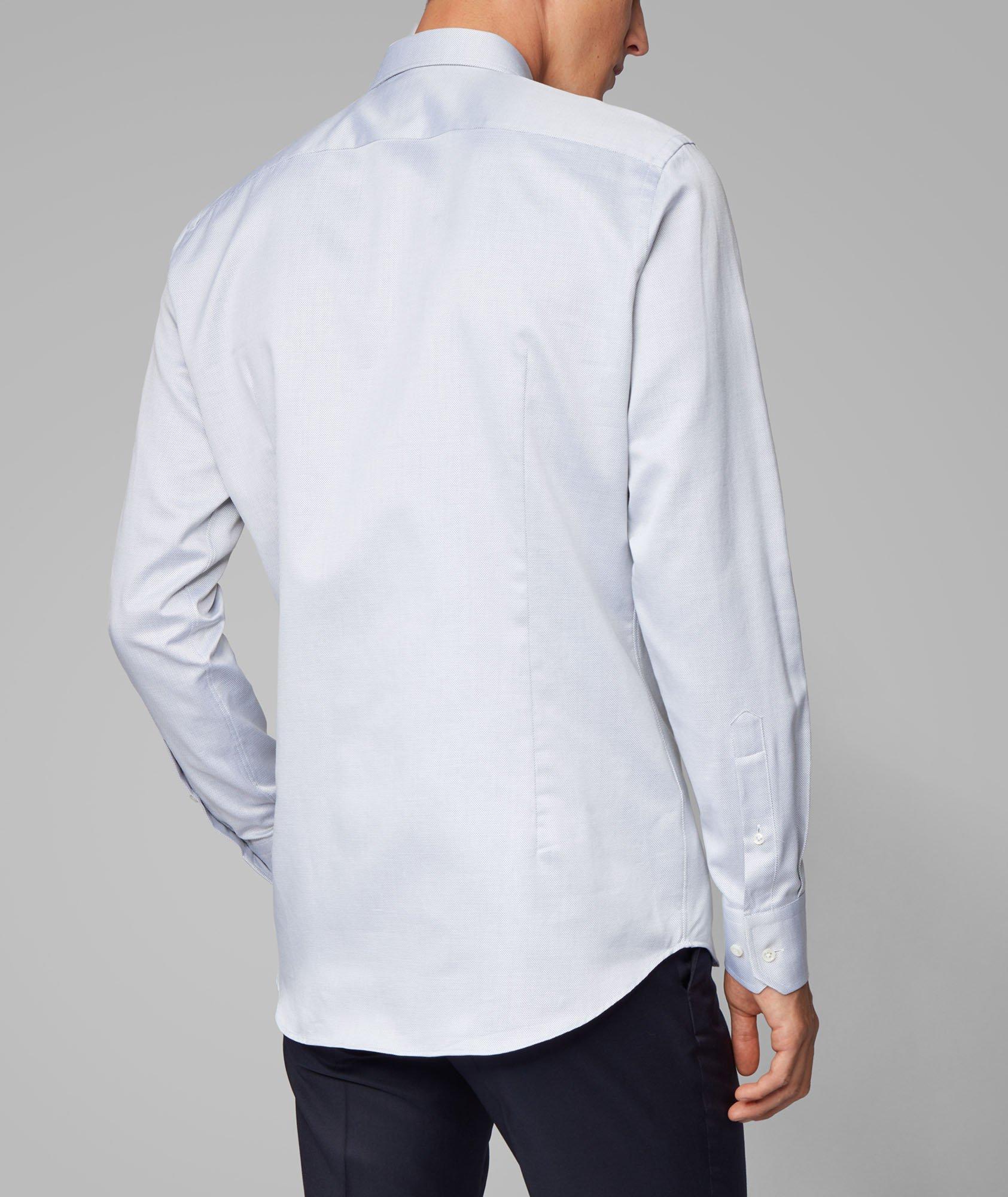 Slim Fit Printed Dress Shirt image 2