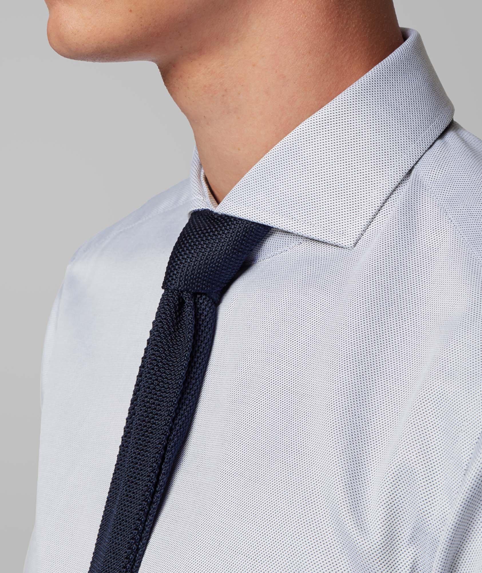Slim Fit Printed Dress Shirt image 3