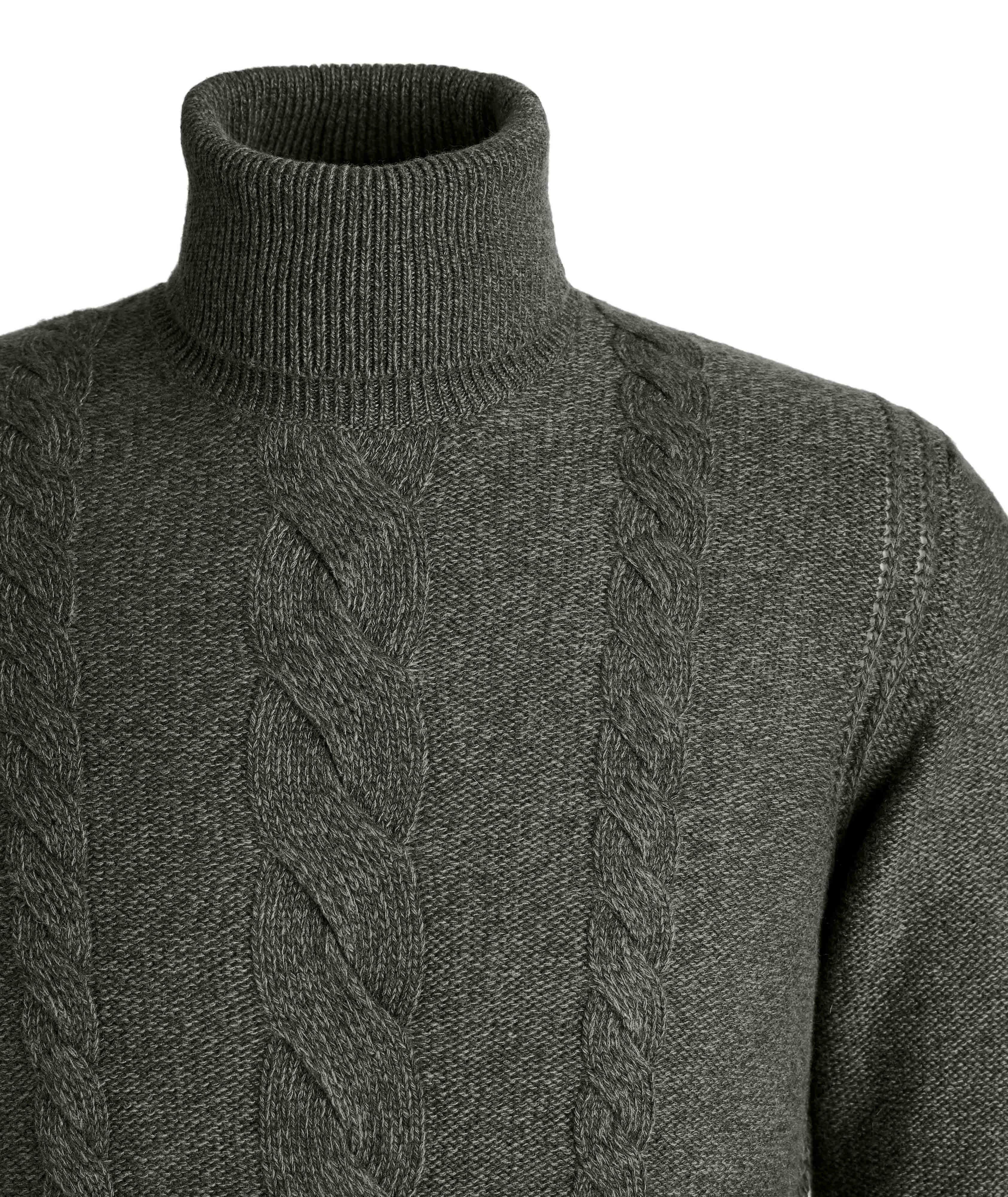 Knit Cashmere Turtleneck image 2