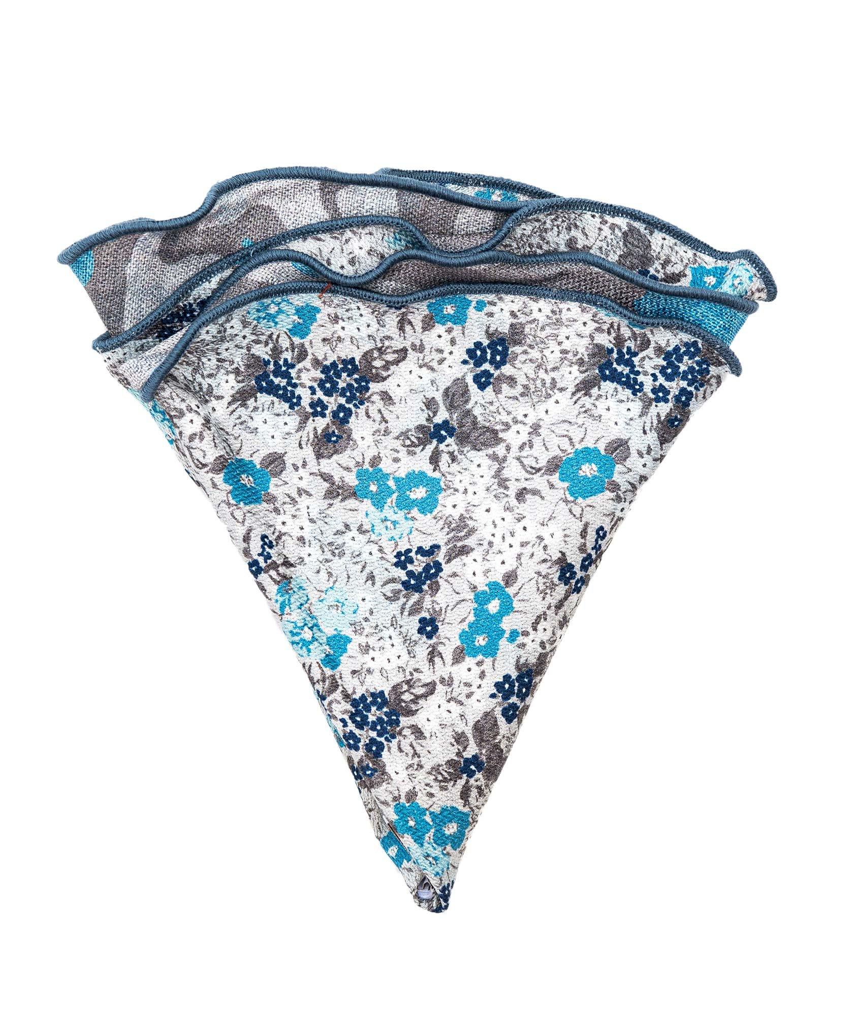 Edward Armah Printed Silk Pocket Circle | Ties, Pocket Squares & Formal ...