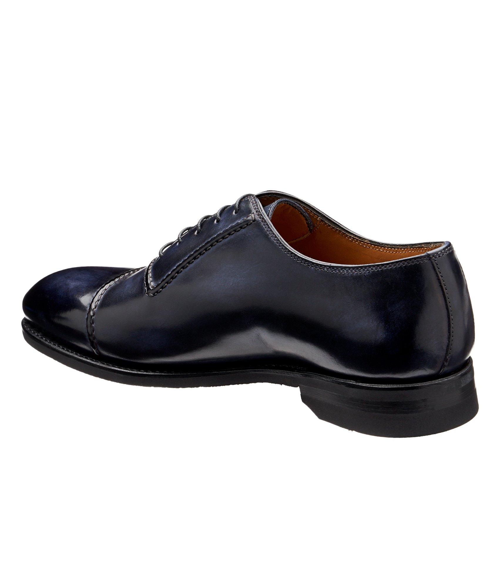 Burnished Cap-Toe Oxfords image 1