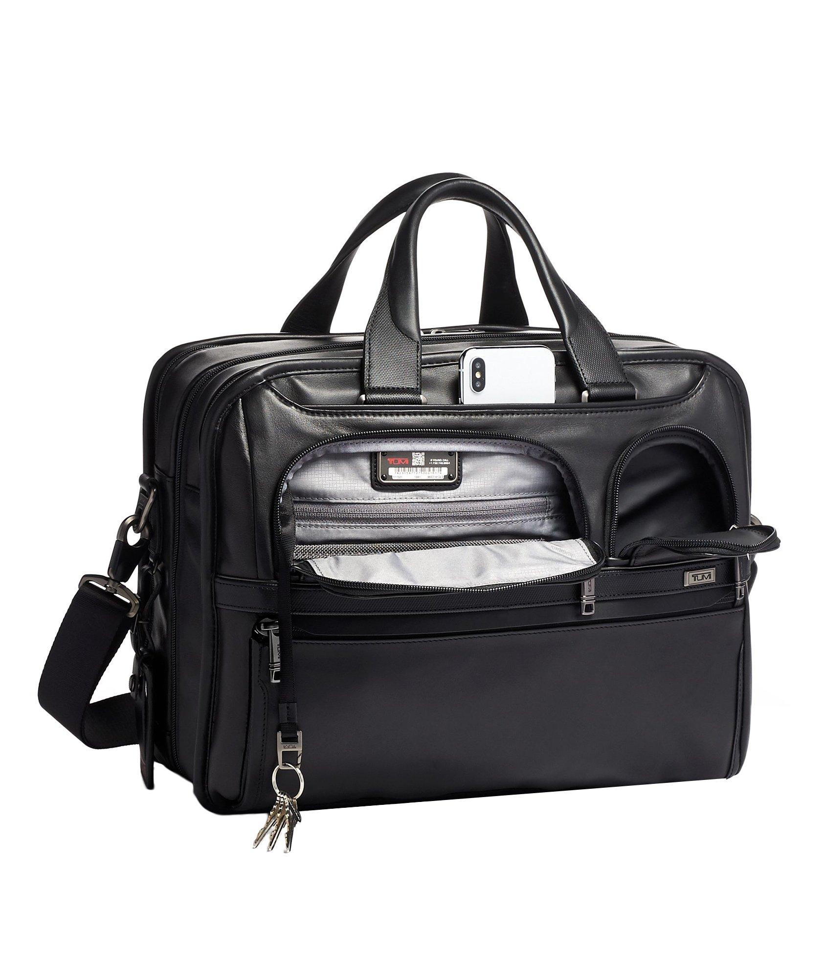 Tumi Expandable Organizer Laptop Briefcase | Bags & Cases | Harry Rosen