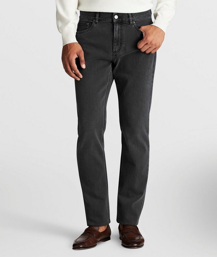 Tailored Fit Straight Leg Jeans image 1