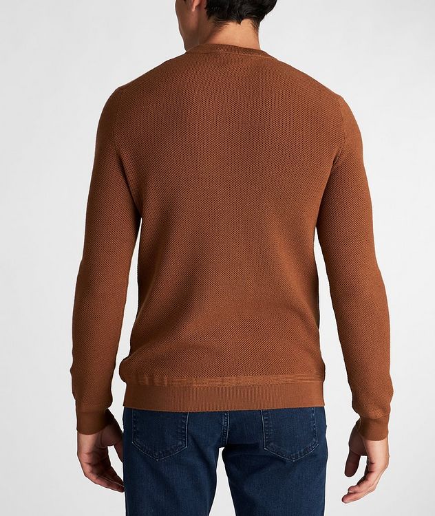 Waffle-Knit Wool-Cashmere Sweater picture 3
