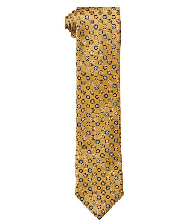 Neat Printed Silk Tie picture 1