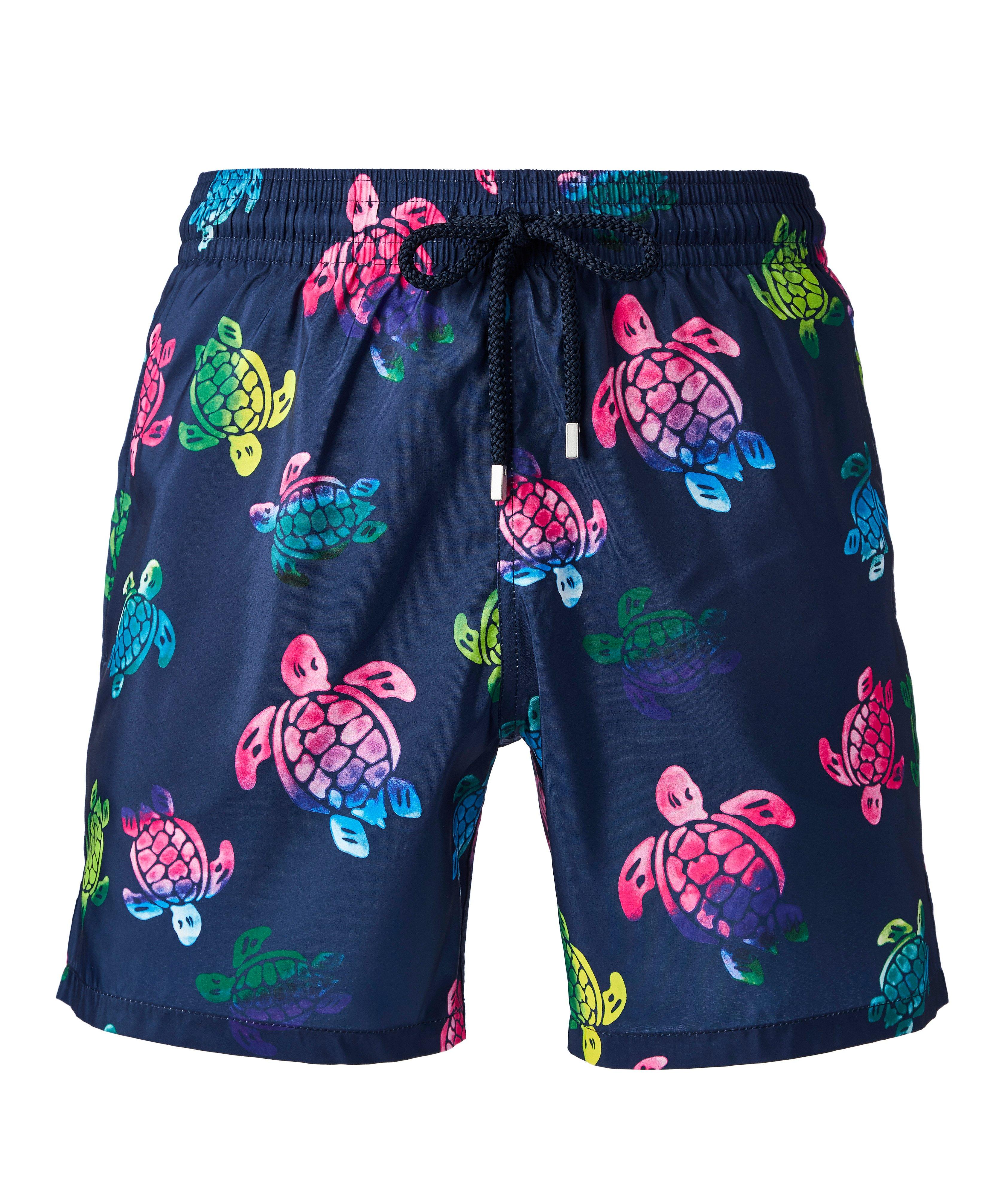 Printed Swim Trunks image 0