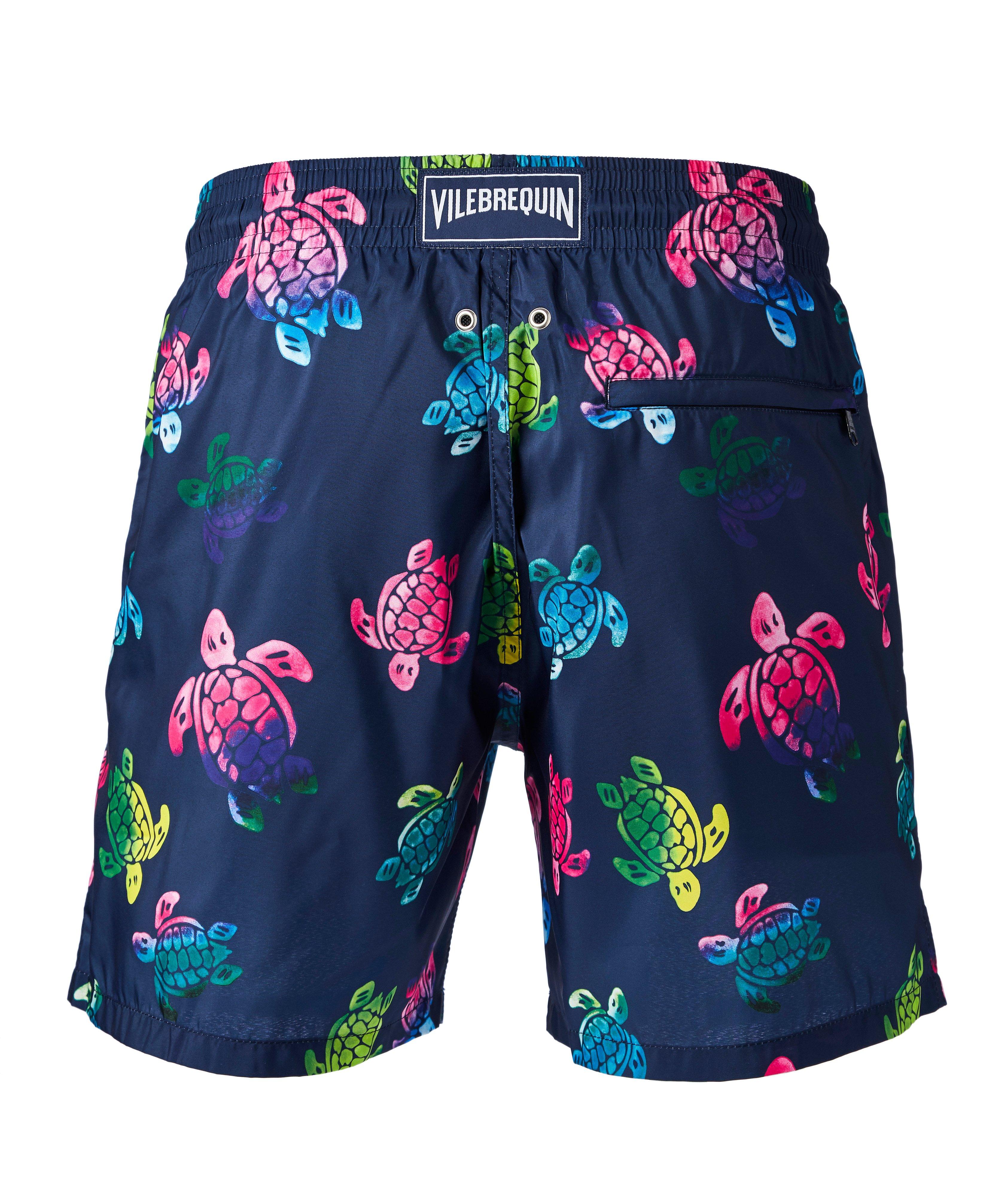 Printed Swim Trunks image 1