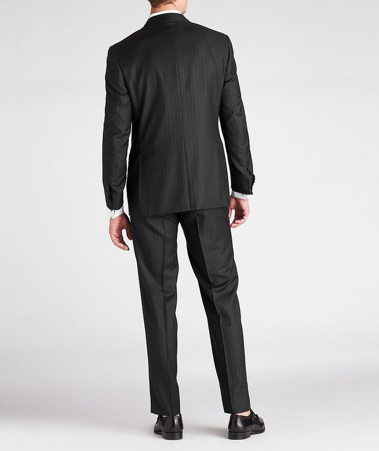 Contemporary Fit Pinstriped Wool Suit image 2