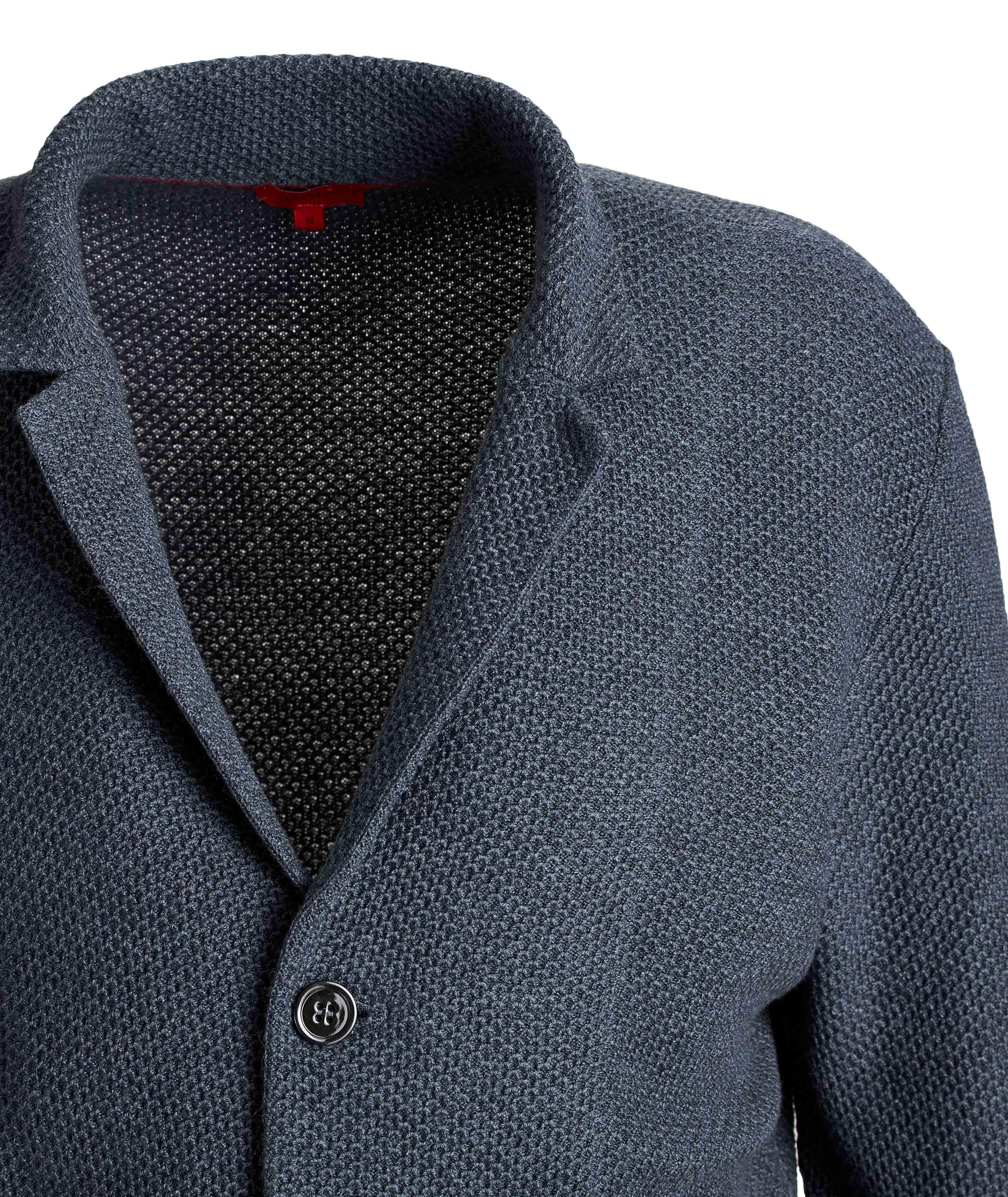 Wool-Knit Sweater Cardigan image 2