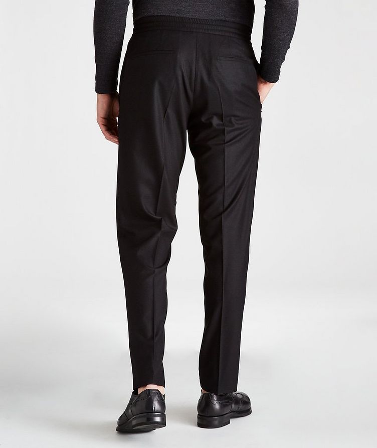 Pleated Wool, Silk & Cashmere Joggers image 1