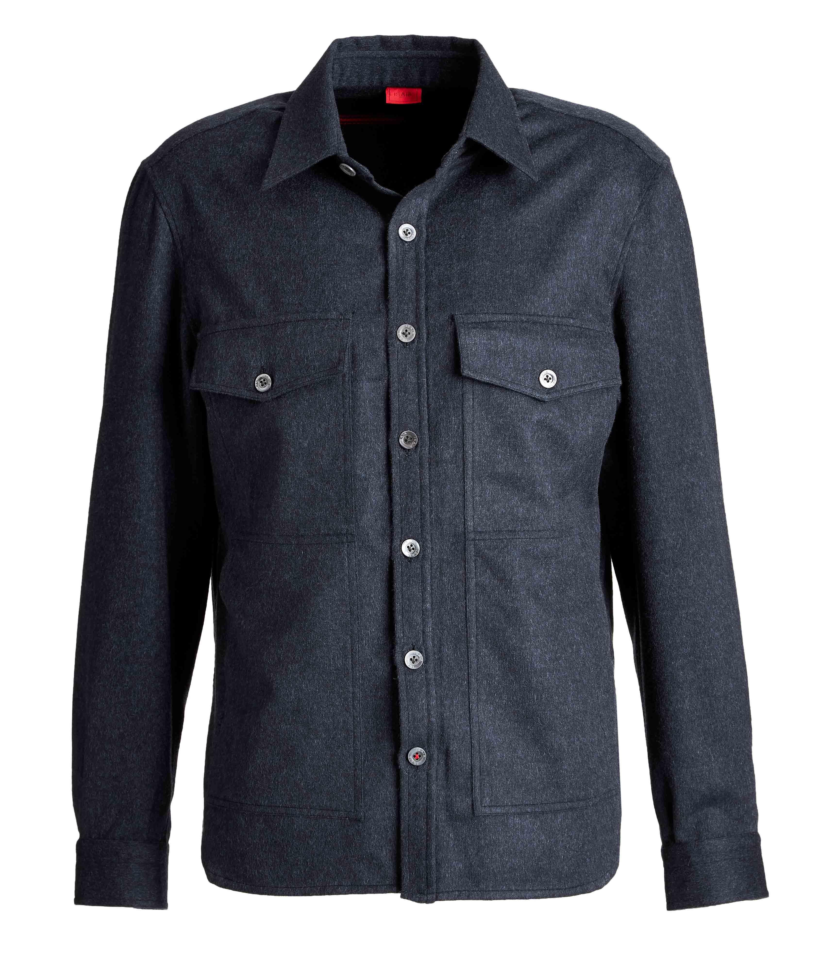 Wool-Cashmere Flannel Shirt image 0