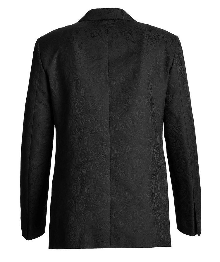 Paisley Wool, Cotton, and Silk Tuxedo Jacket image 1