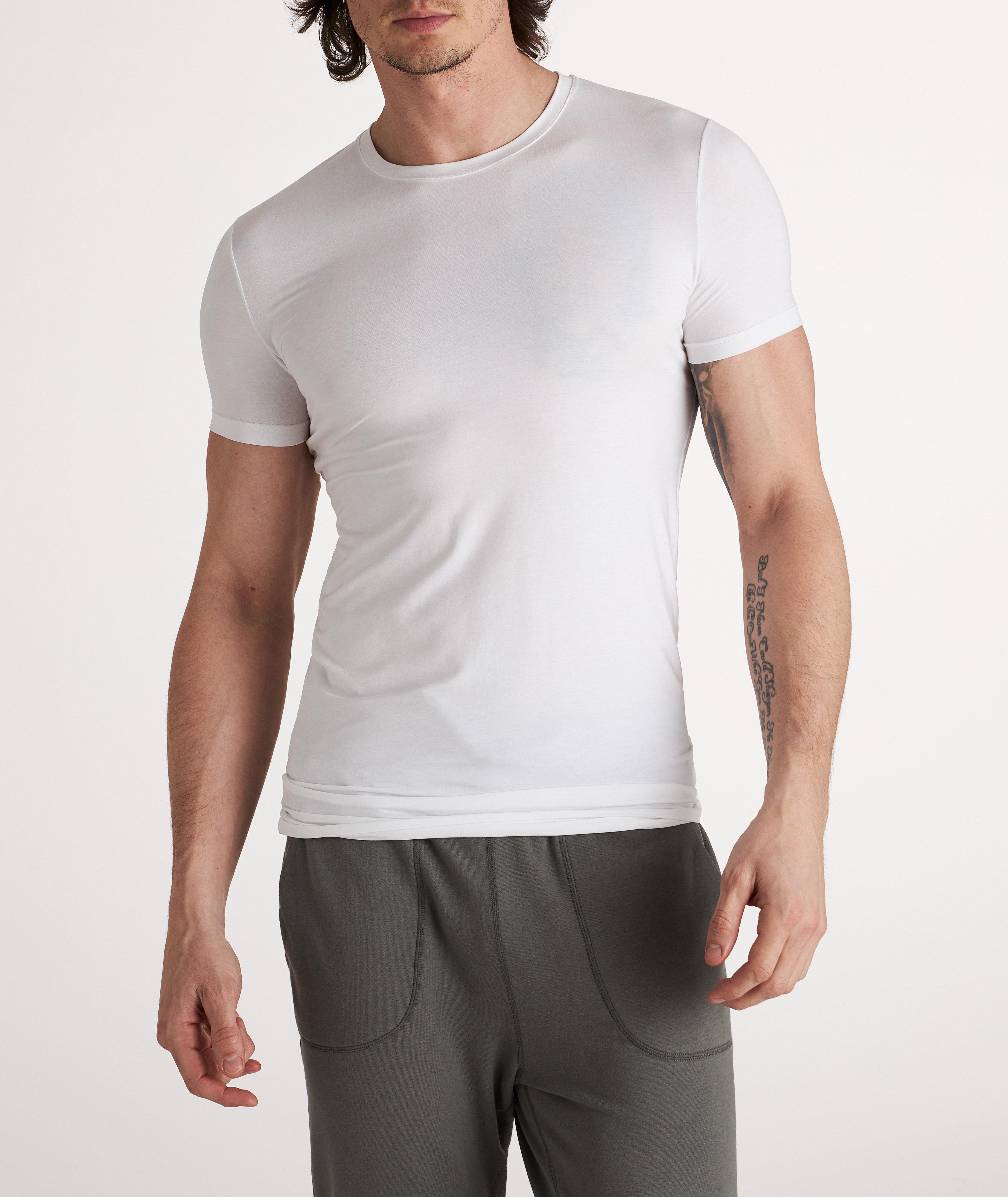 Stretch-Modal Crewneck T-Shirt image 1