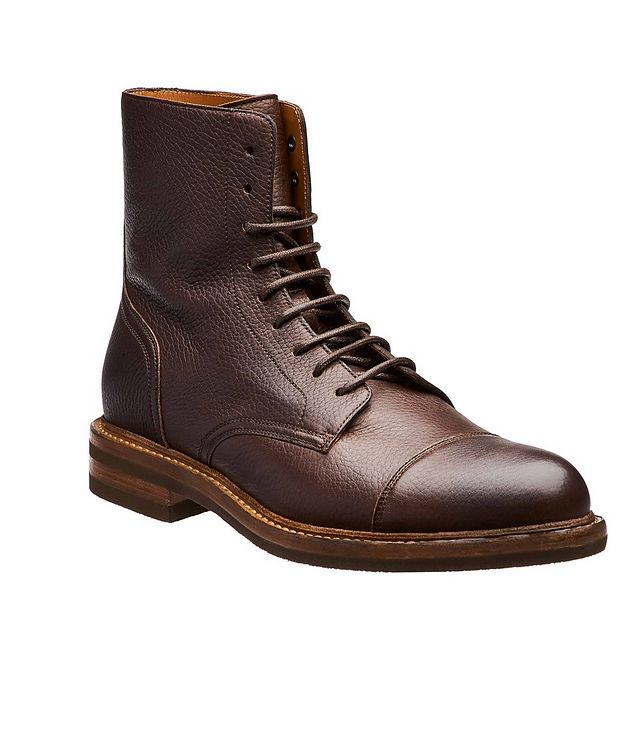 Leather Cap-Toe Boot picture 1