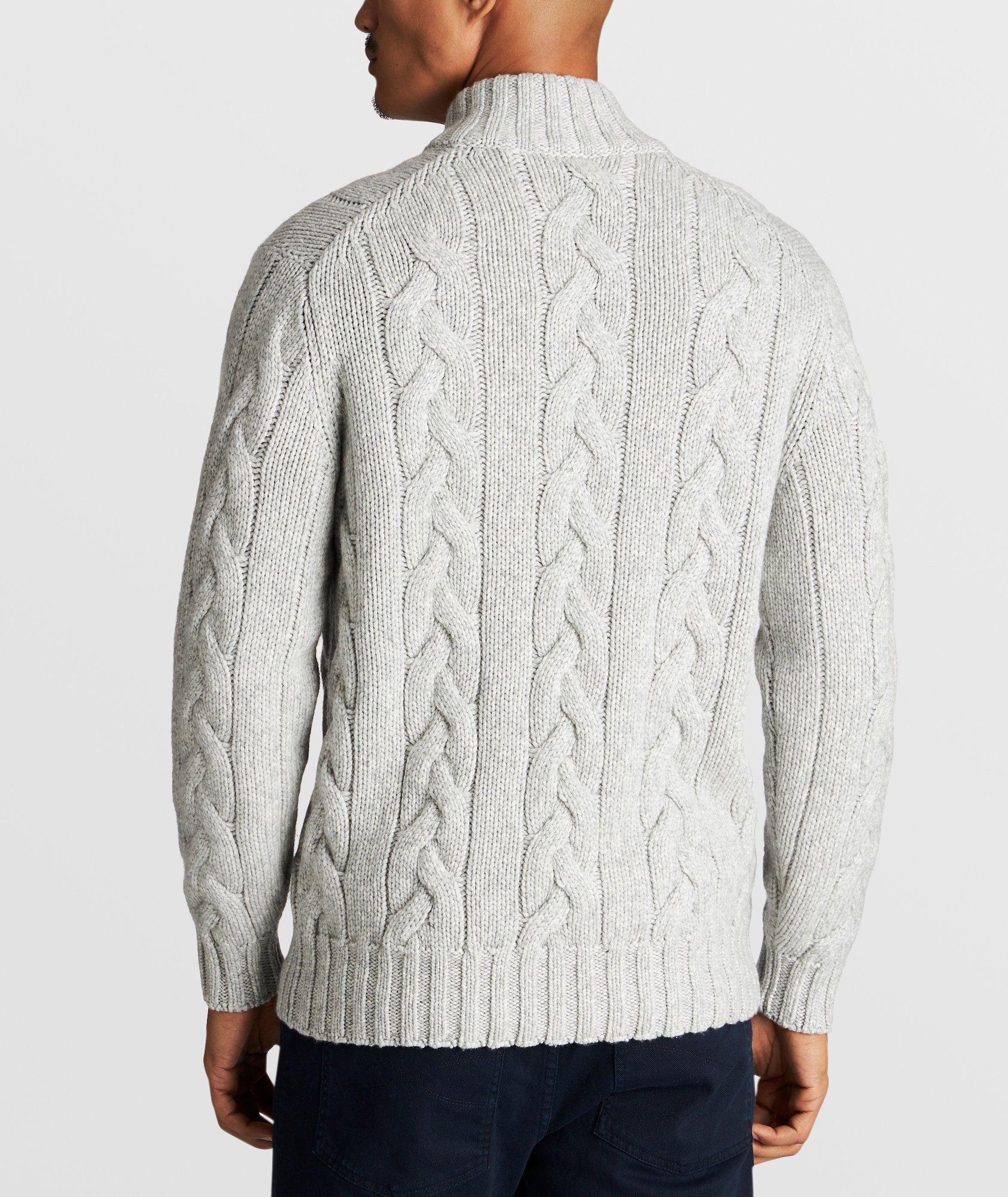 Cable-Knit Cashmere Sweater image 2