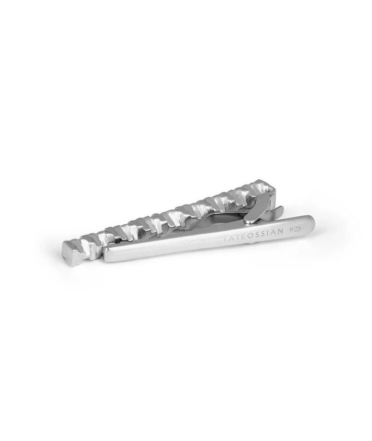 Twisted Square Tie Clip image 1