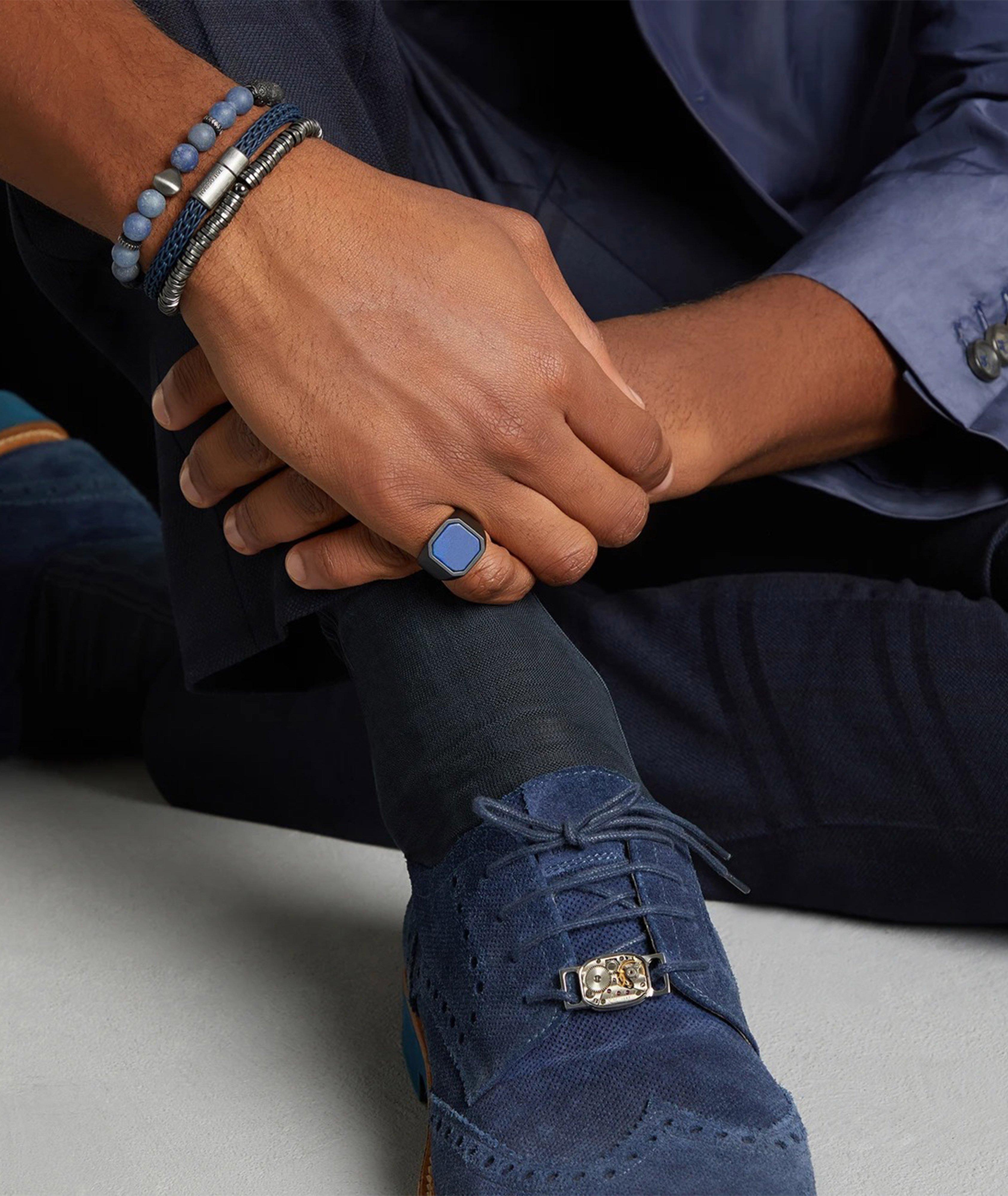 Tateossian London Watch Movement Tonneau Shoes Links image 3
