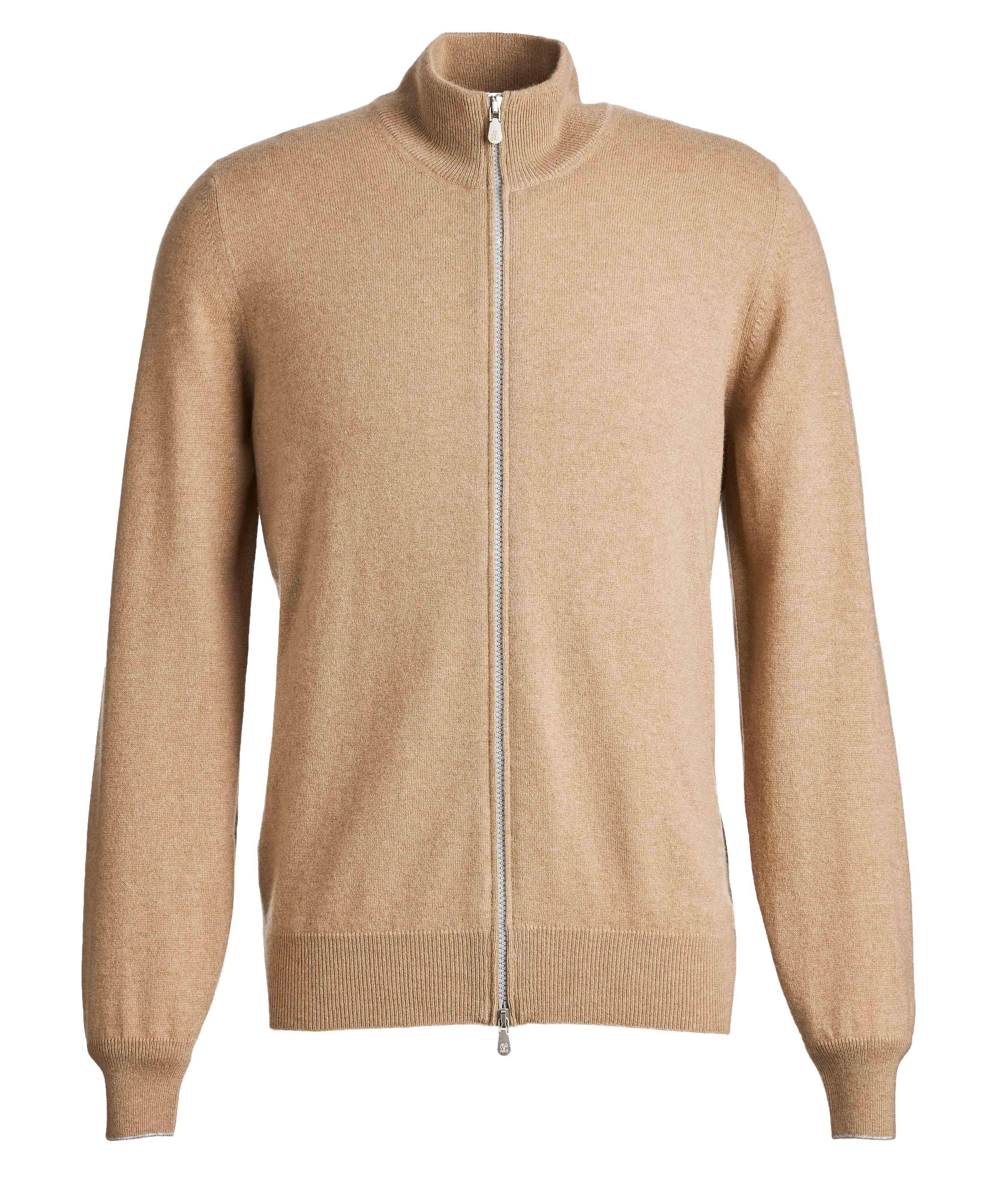 Zip-Up Cashmere Sweater image 0