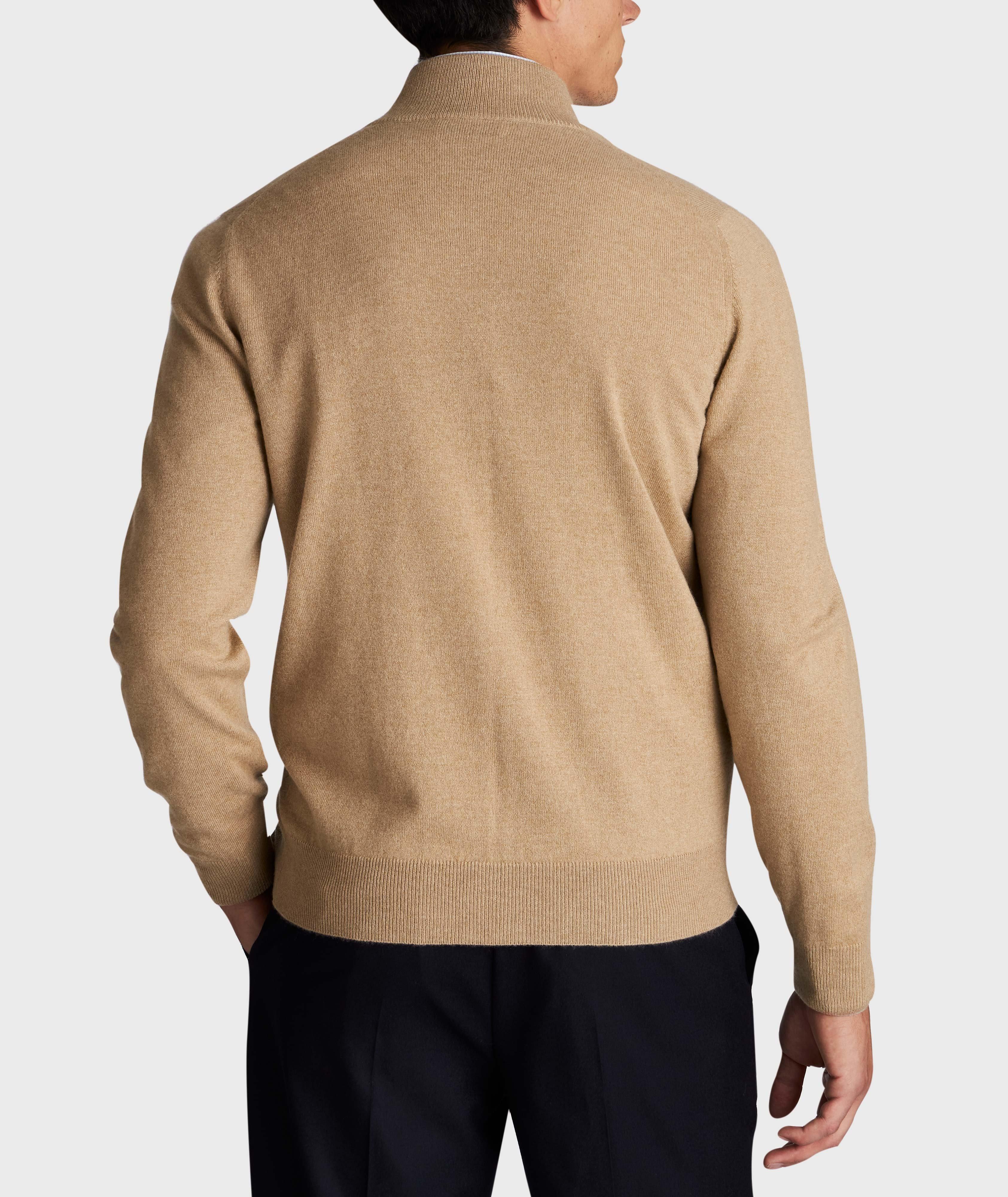 Zip-Up Cashmere Sweater image 2