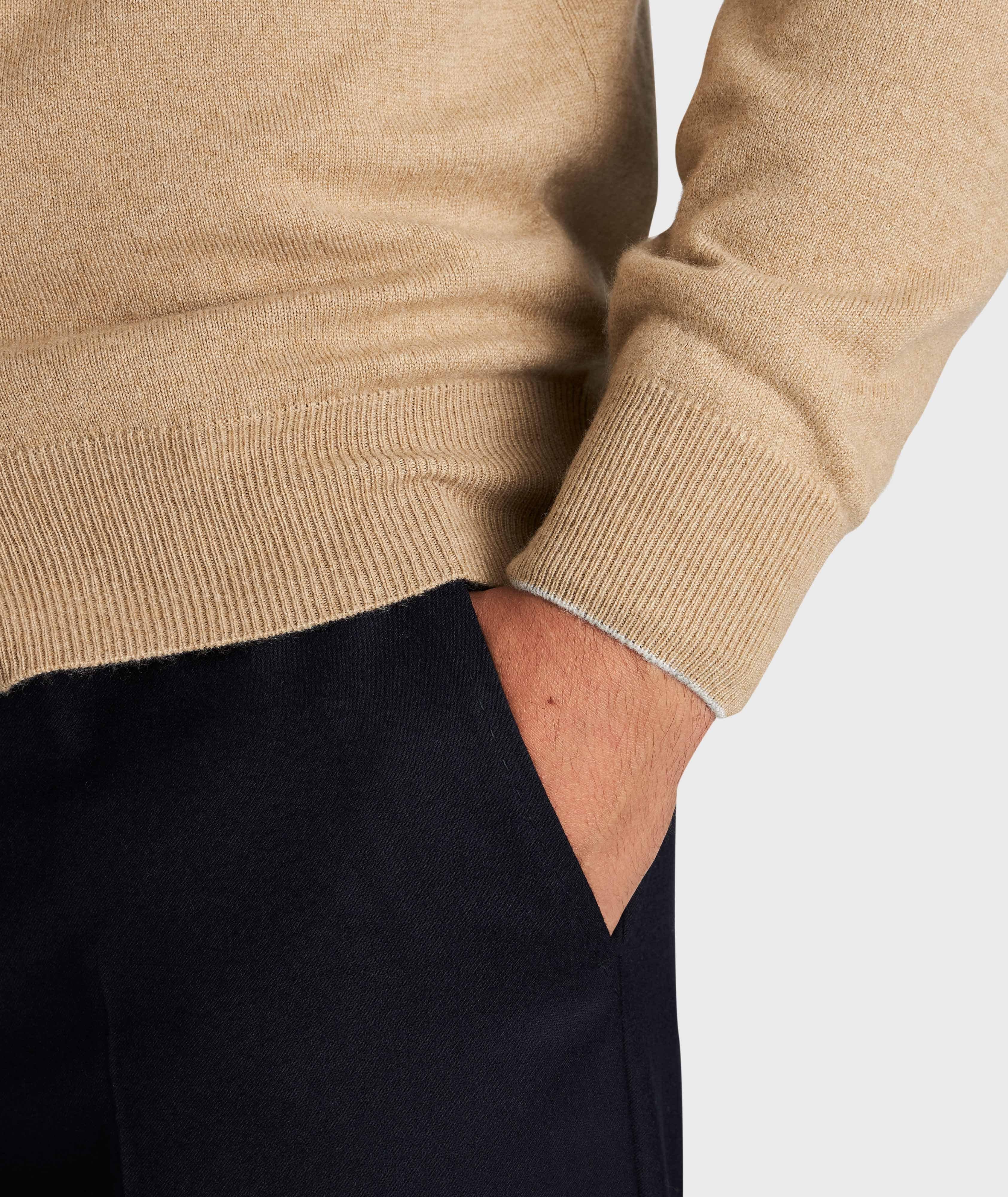 Zip-Up Cashmere Sweater image 3