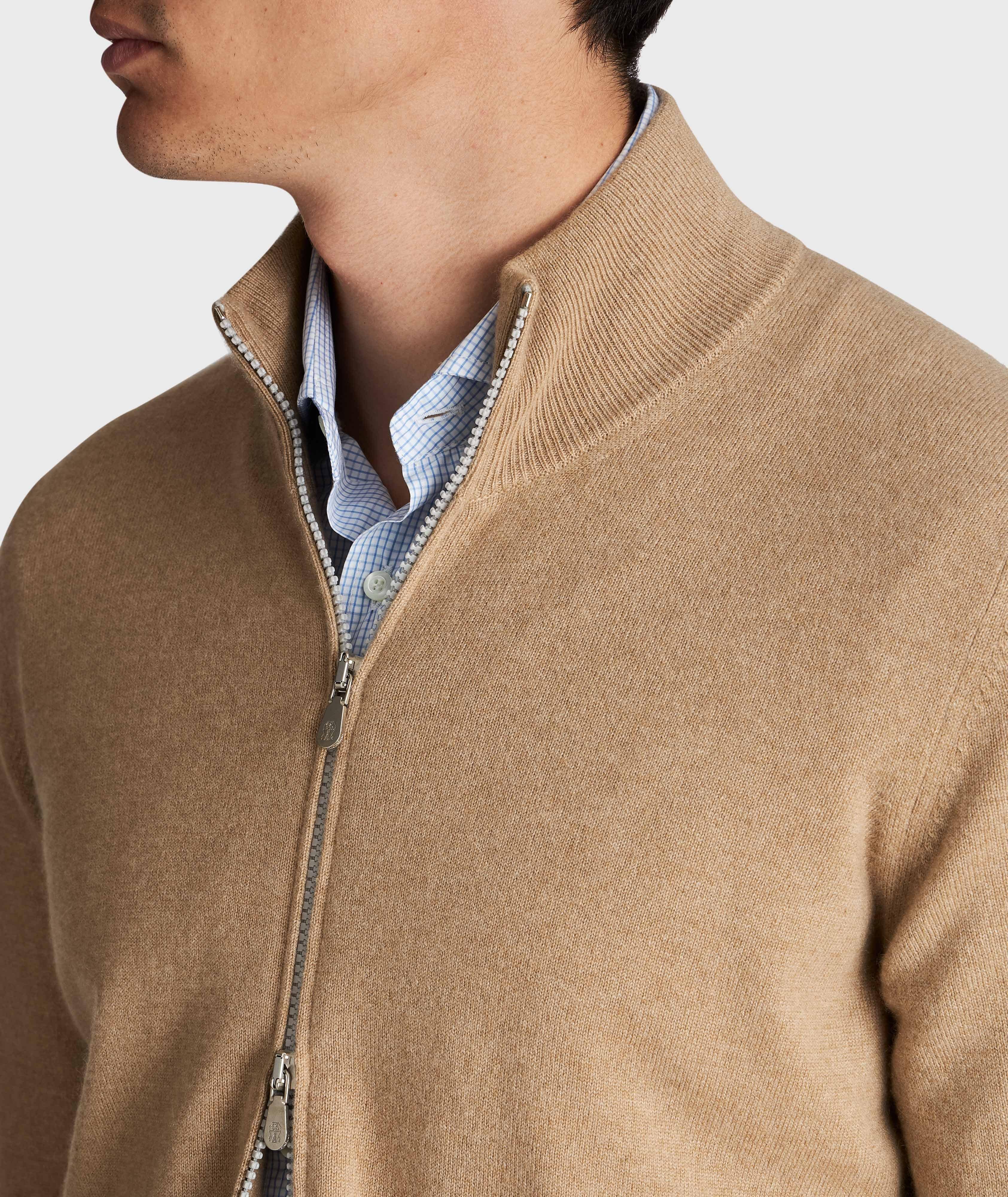 Zip-Up Cashmere Sweater image 4
