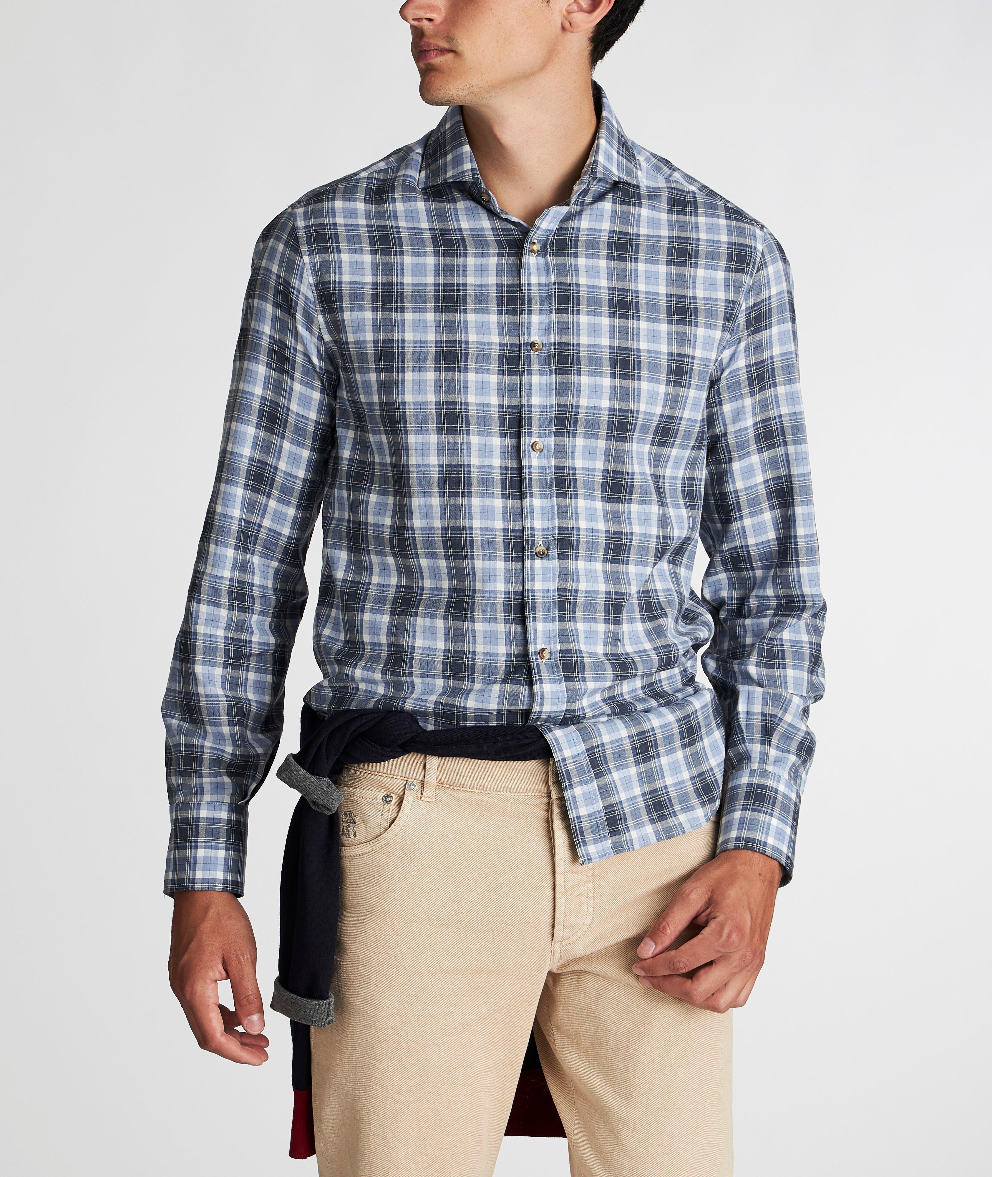 Plaid Cotton Shirt image 1