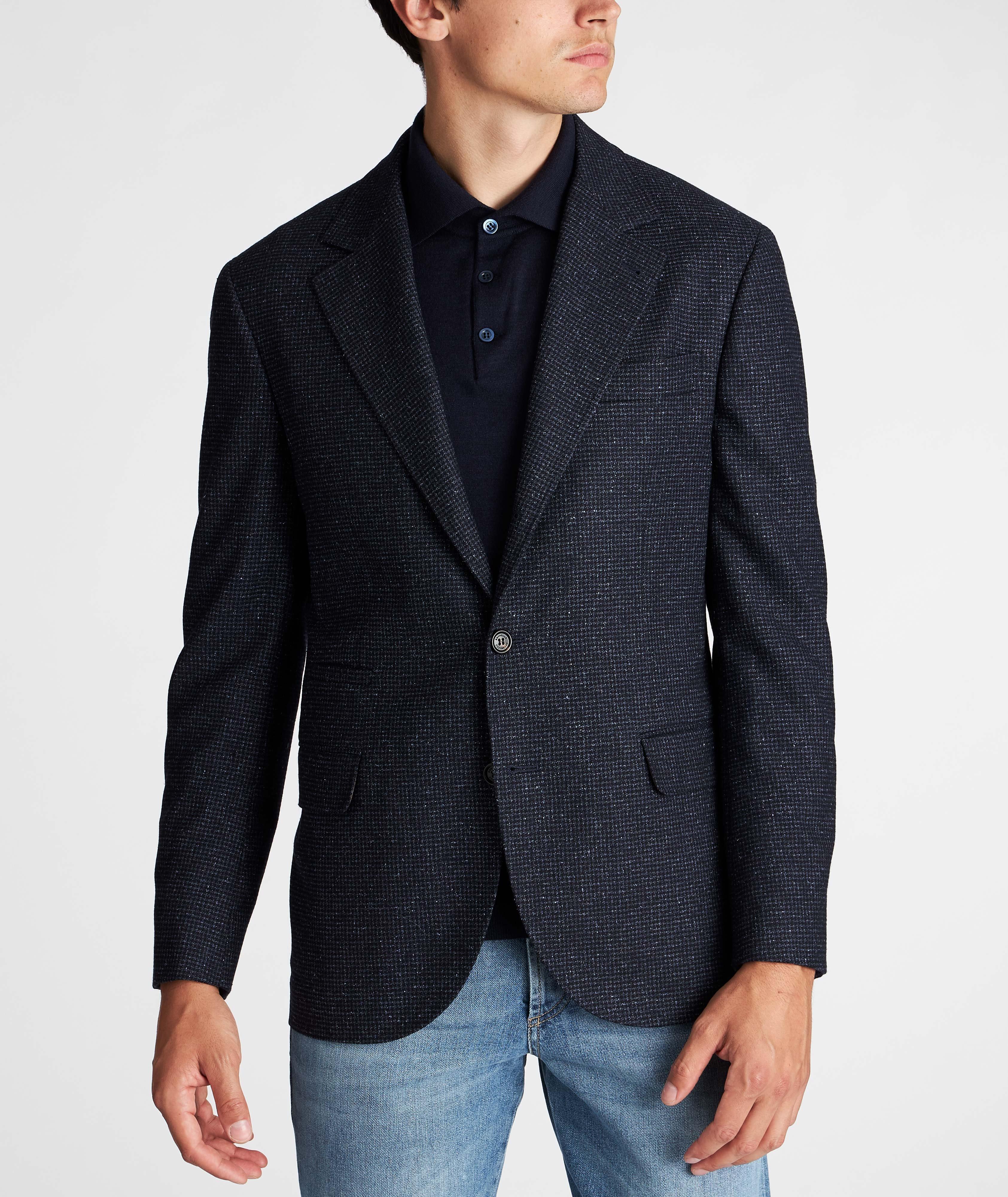 Unstructured Wool-Cashmere Sports Jacket image 0