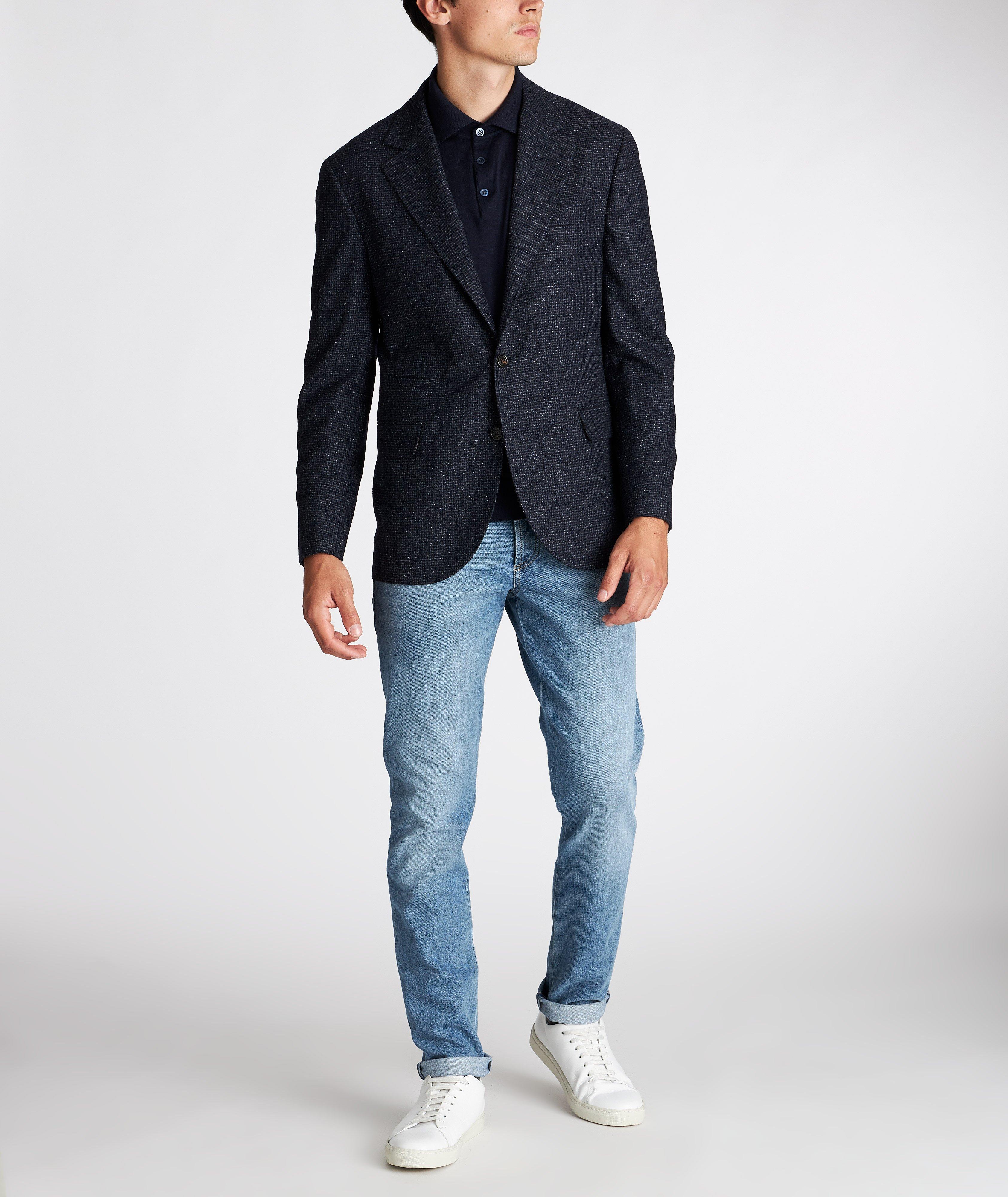 Unstructured Wool-Cashmere Sports Jacket image 3