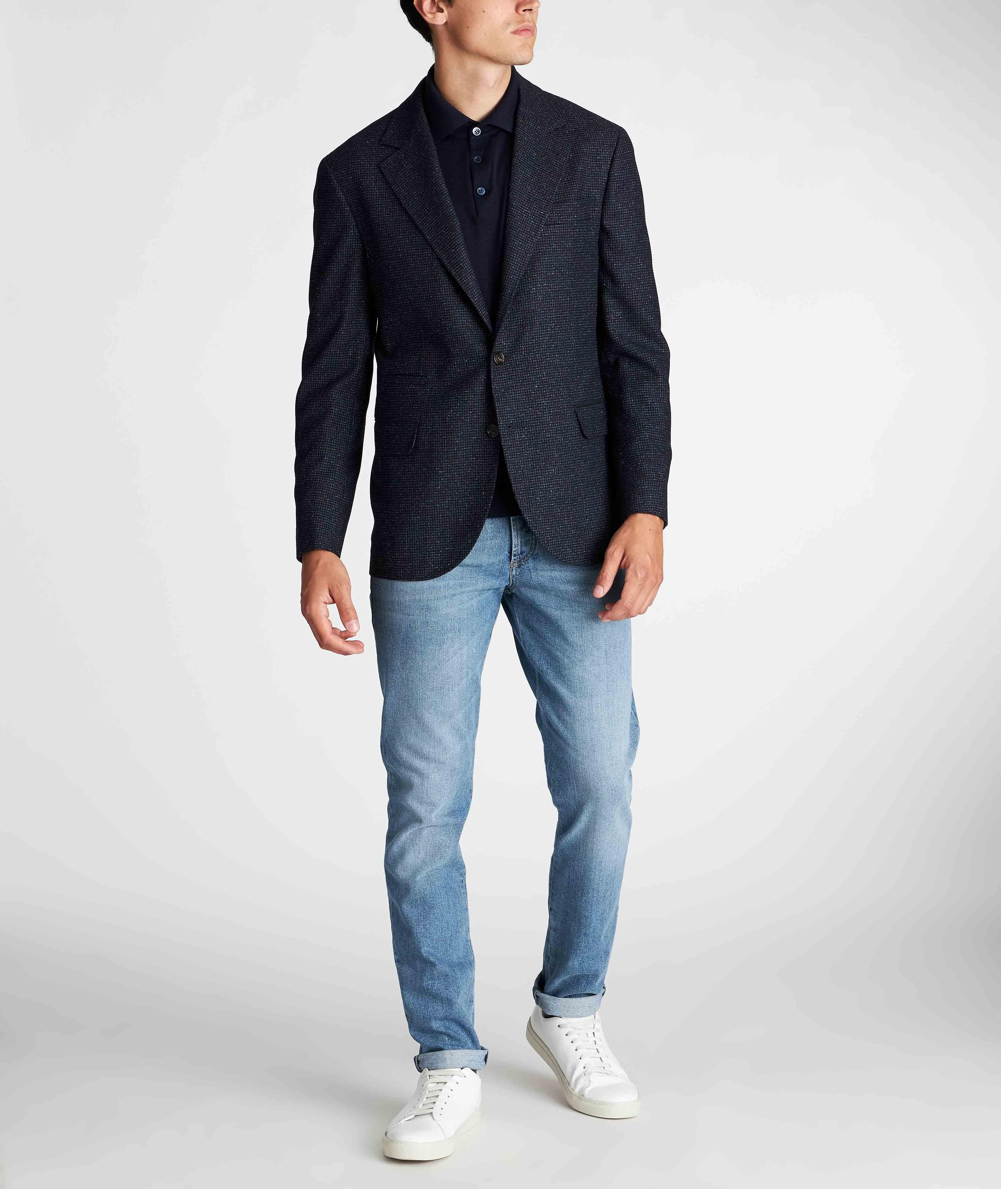 Unstructured Wool-Cashmere Sports Jacket image 4
