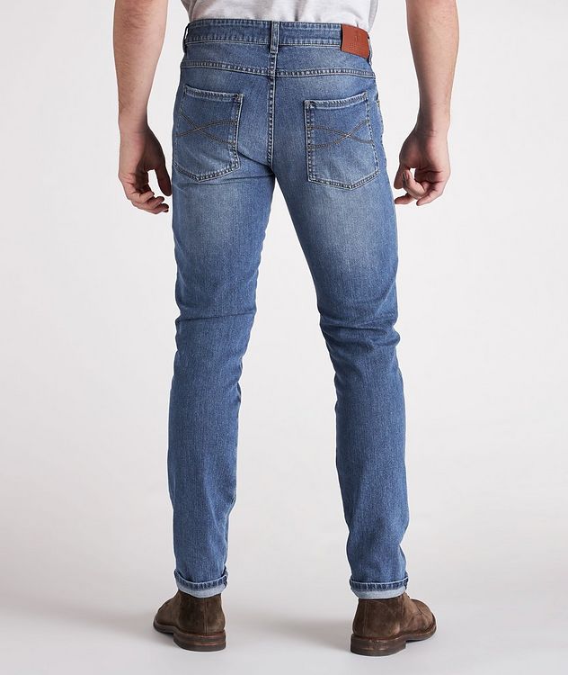 Skinny Fit Stretch-Cotton Jeans picture 3