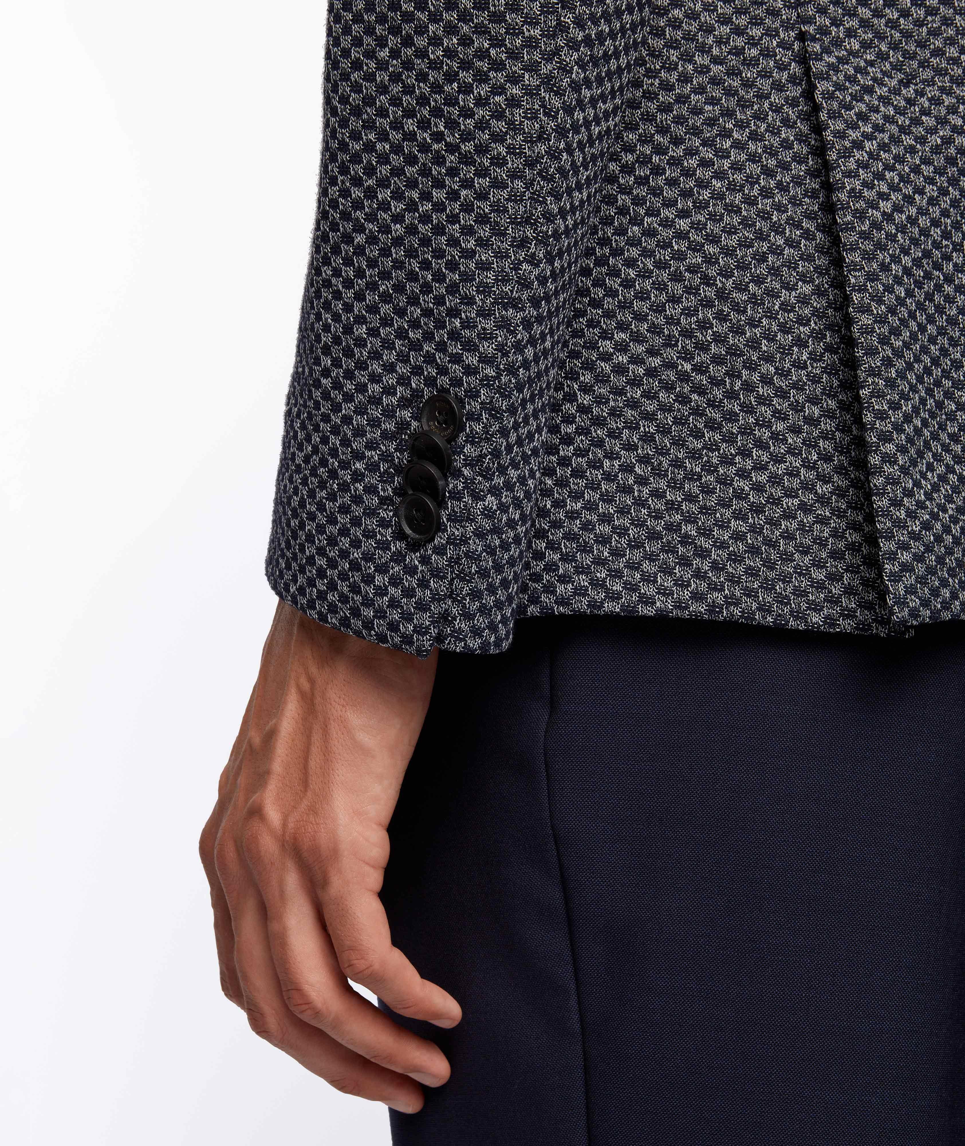 Norwin4 Checkered Cotton-Blend Sports Jacket image 3