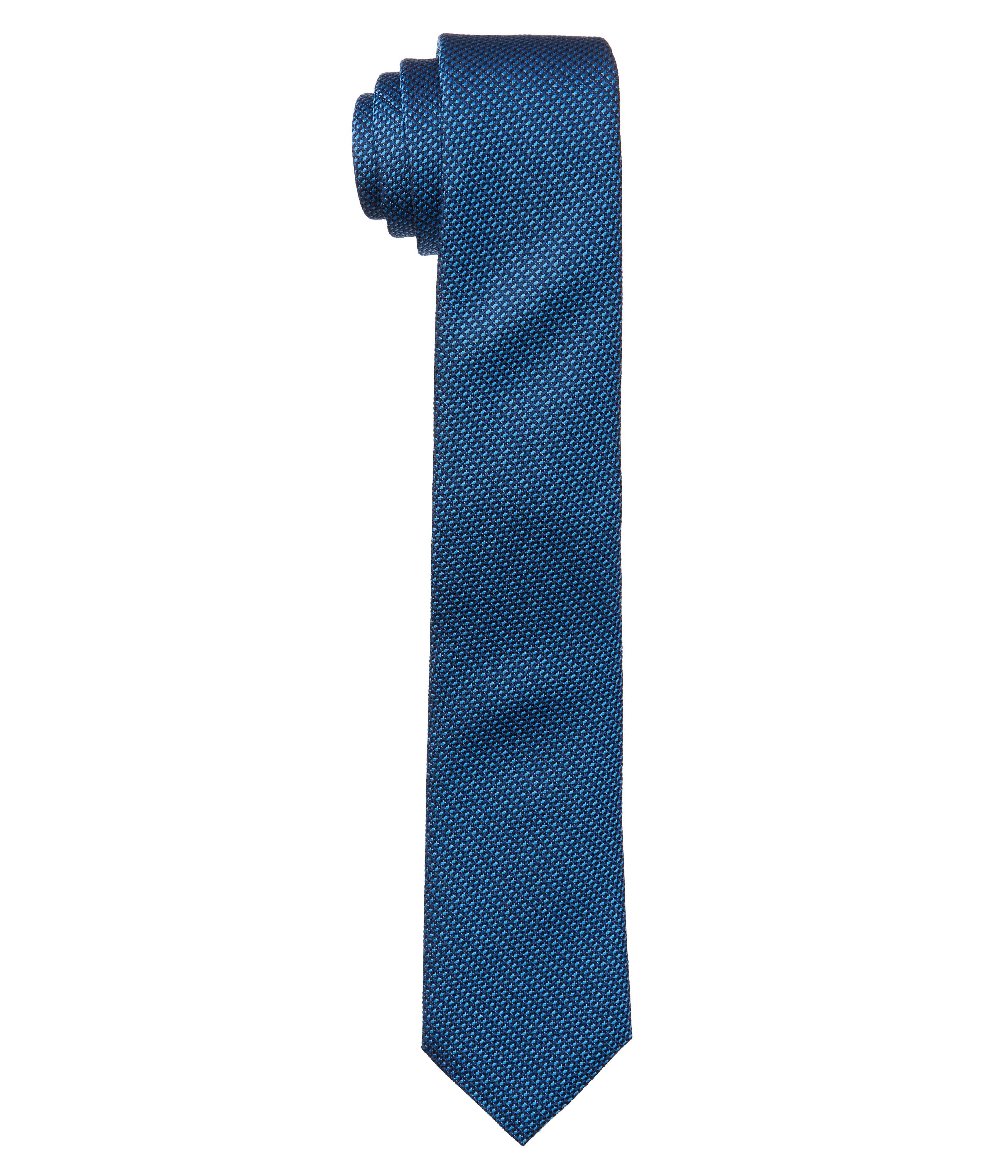 Cravate de voyage imprimée en soie image 0