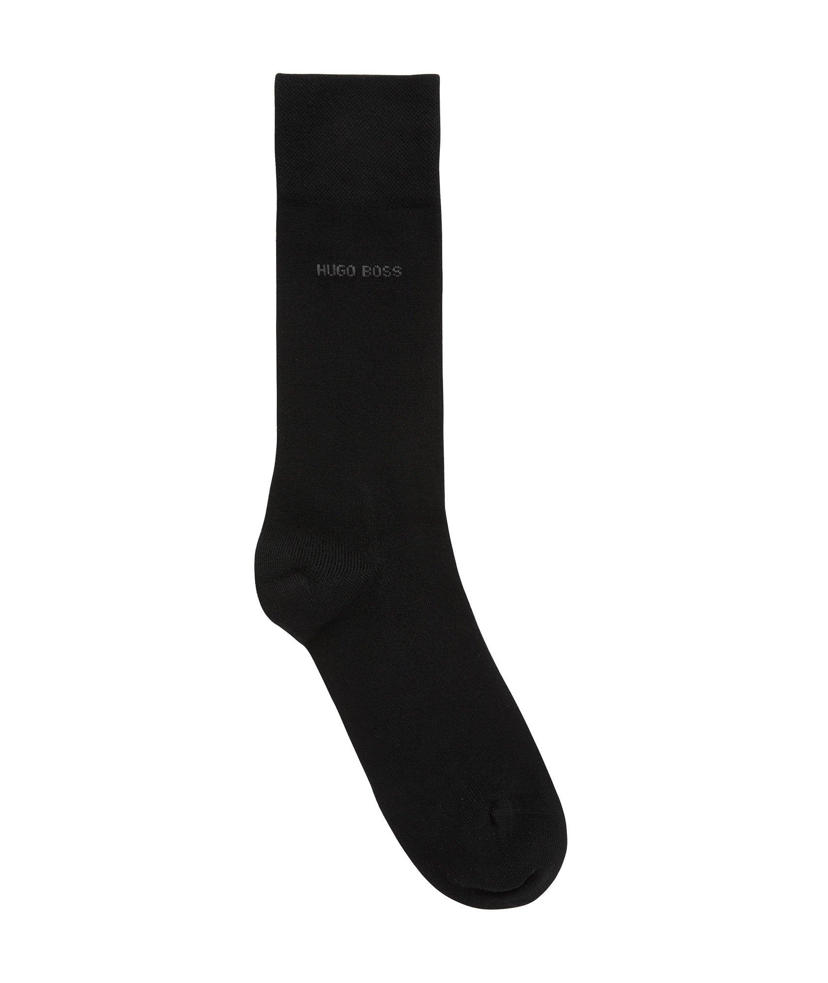 Stretch-Cotton Blend Dress Socks image 0