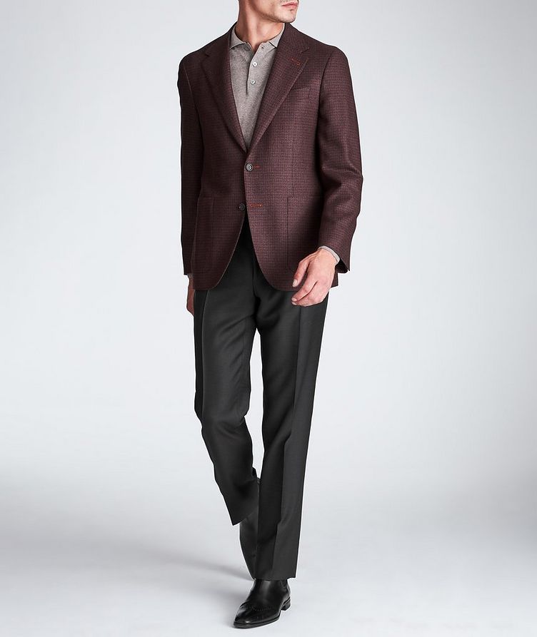 Contemporary Fit Wool-Silk Sports Jacket image 4
