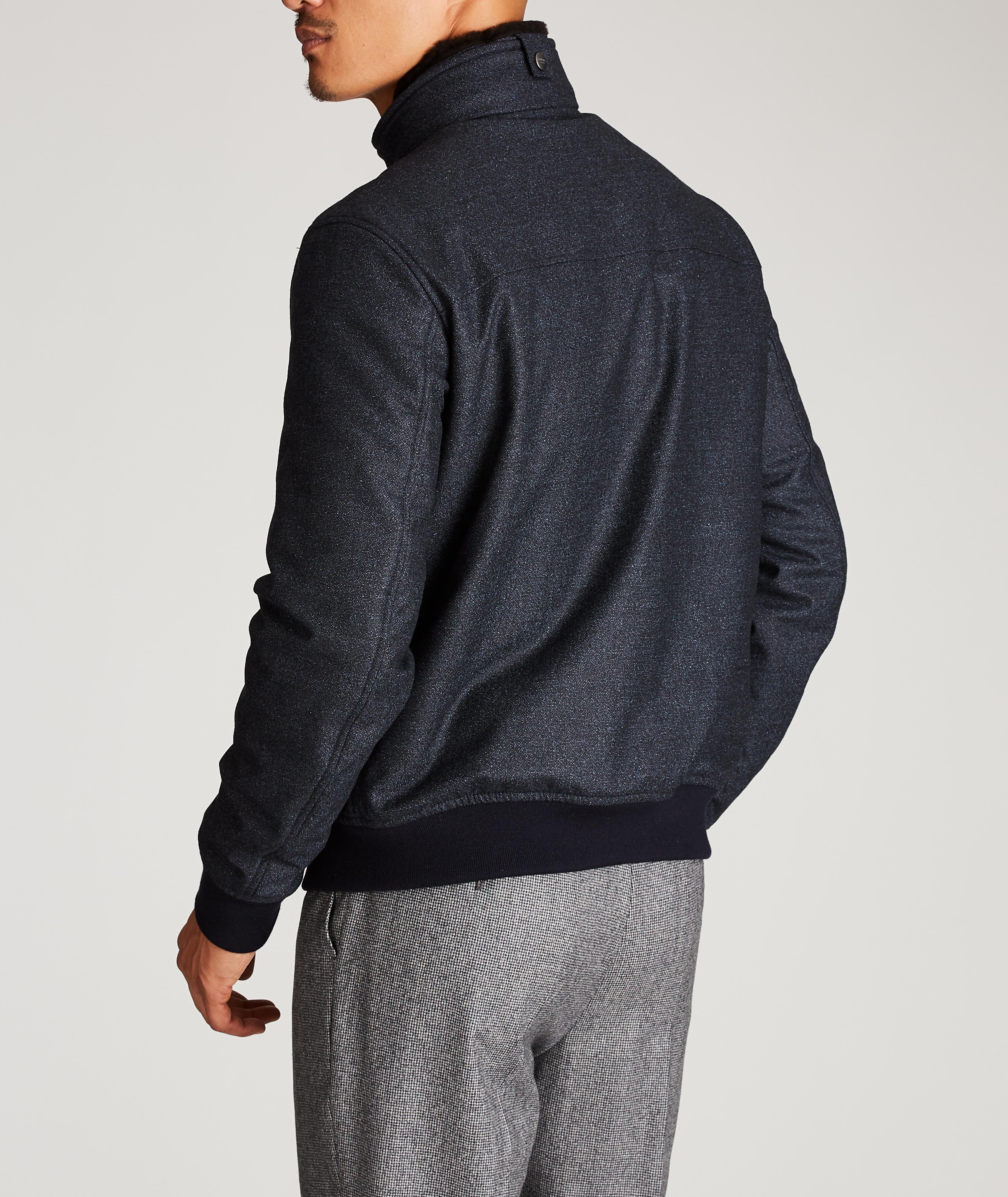 Wool Bomber Jacket image 2