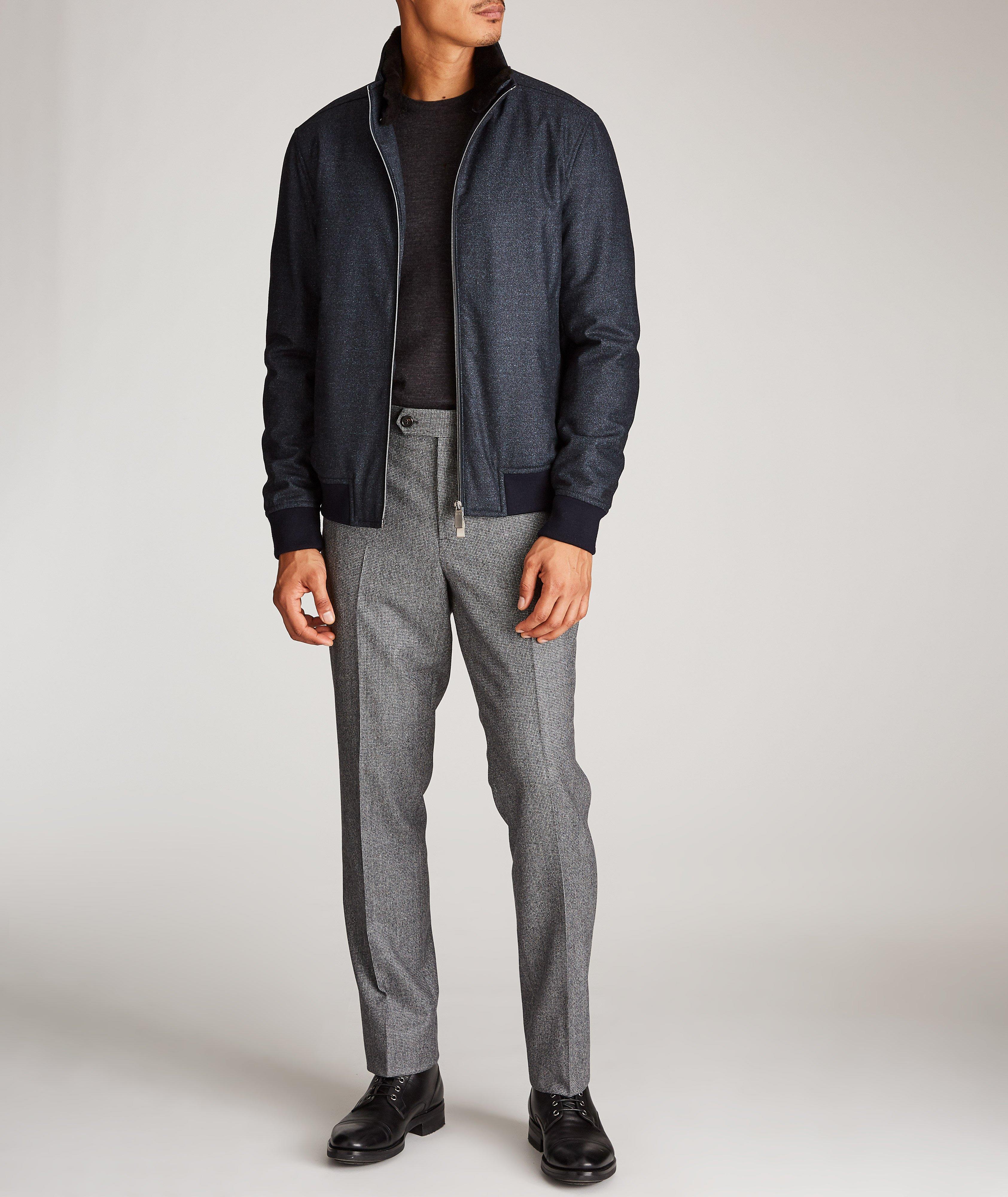 Wool Bomber Jacket image 4