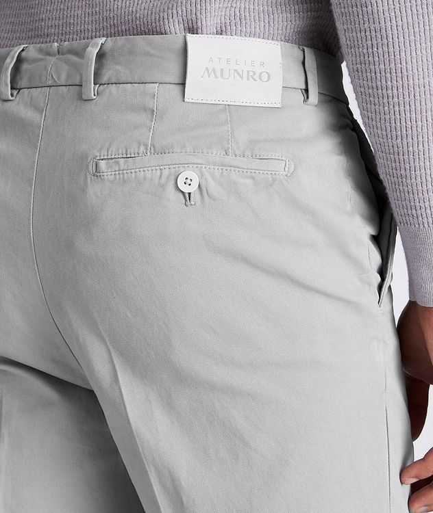 Stretch-Cotton Twill Chinos picture 3