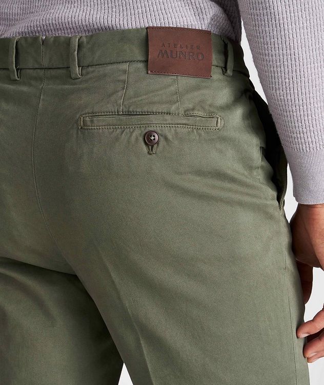 Stretch-Cotton Twill Chinos picture 3