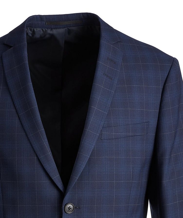 Slim-Fit S.Jules Checked Wool-Blend Suit image 2