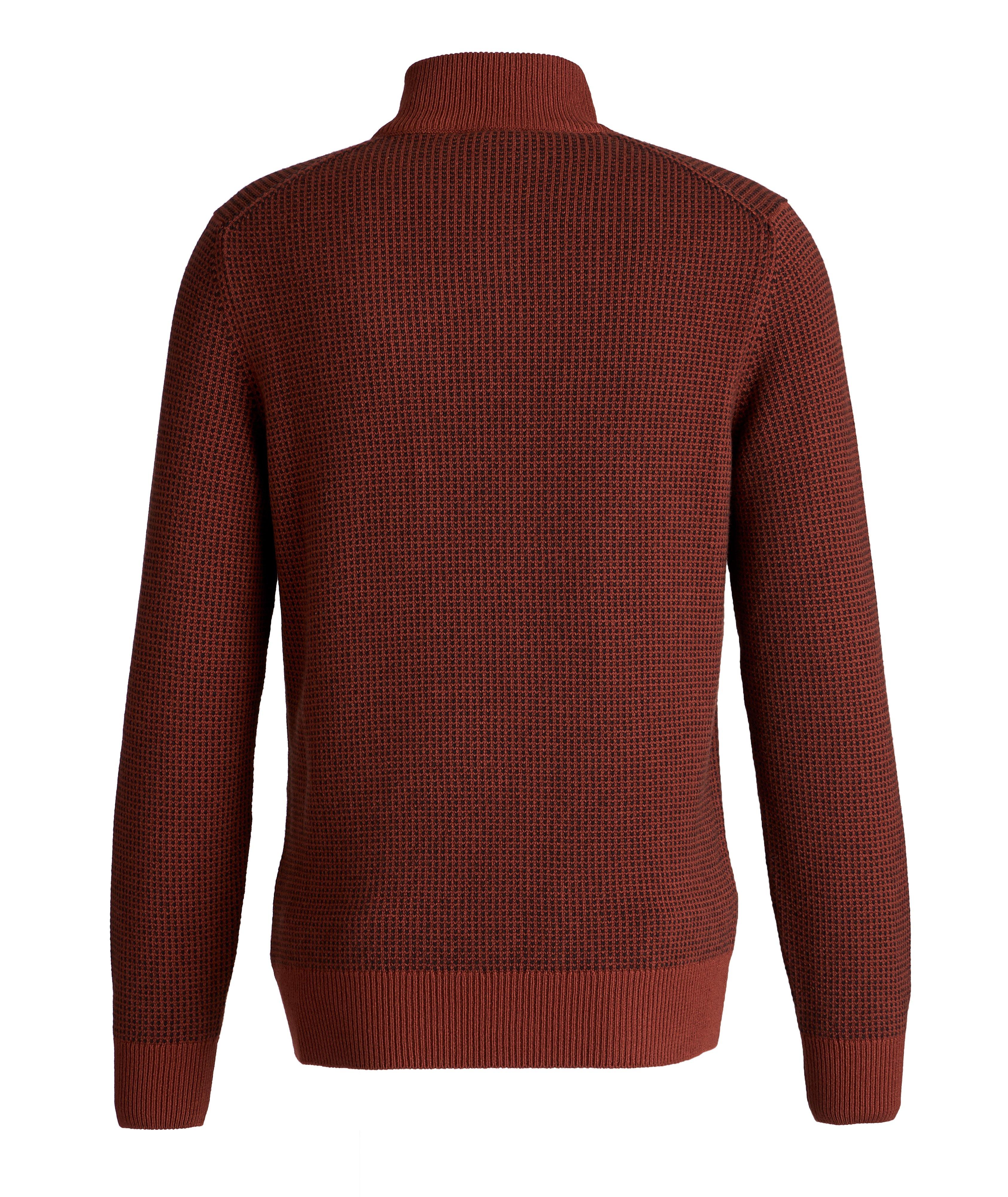 Baker Quarter-Zip Baby Cashmere Sweater image 1