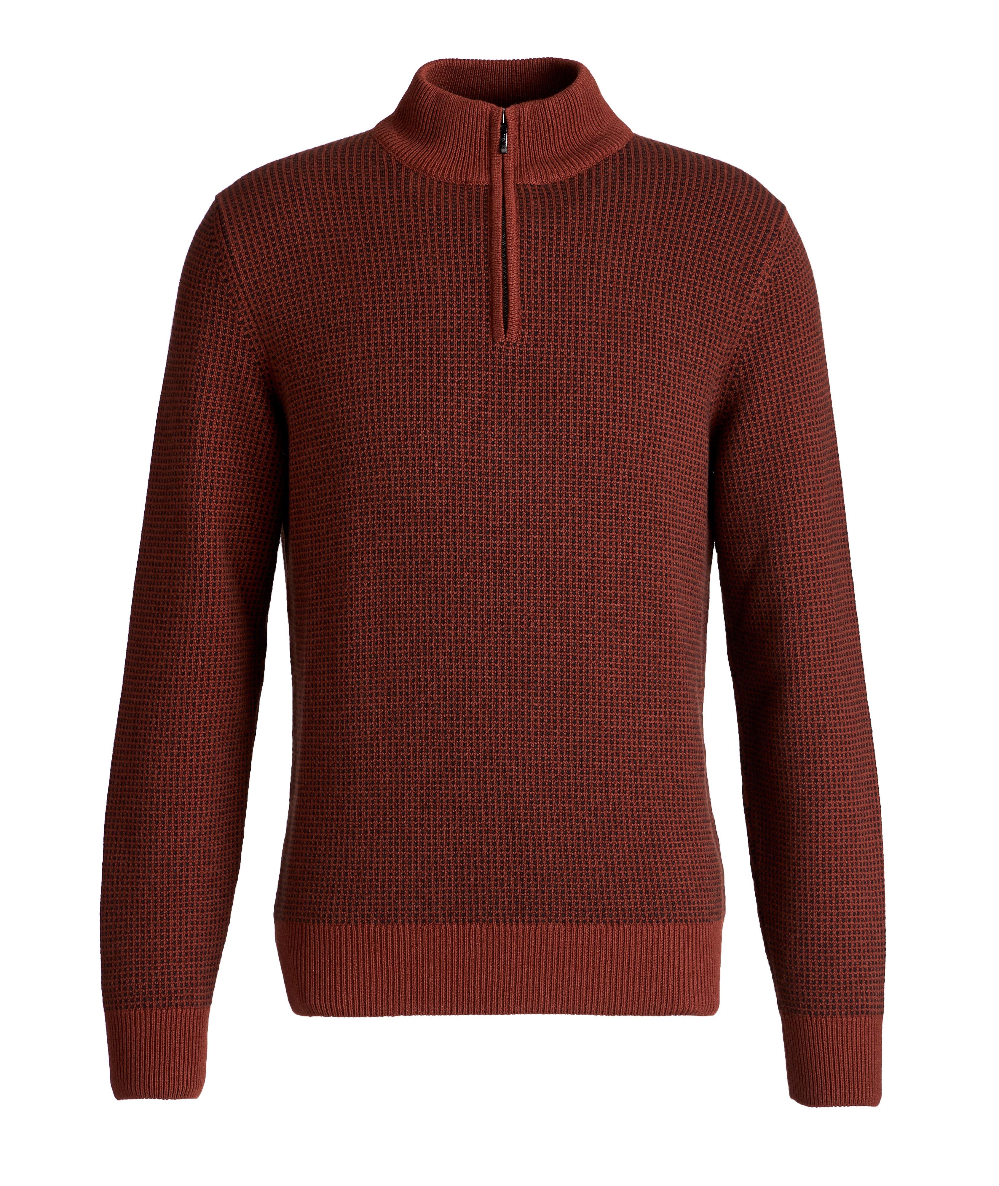 Baker Quarter-Zip Baby Cashmere Sweater image 0