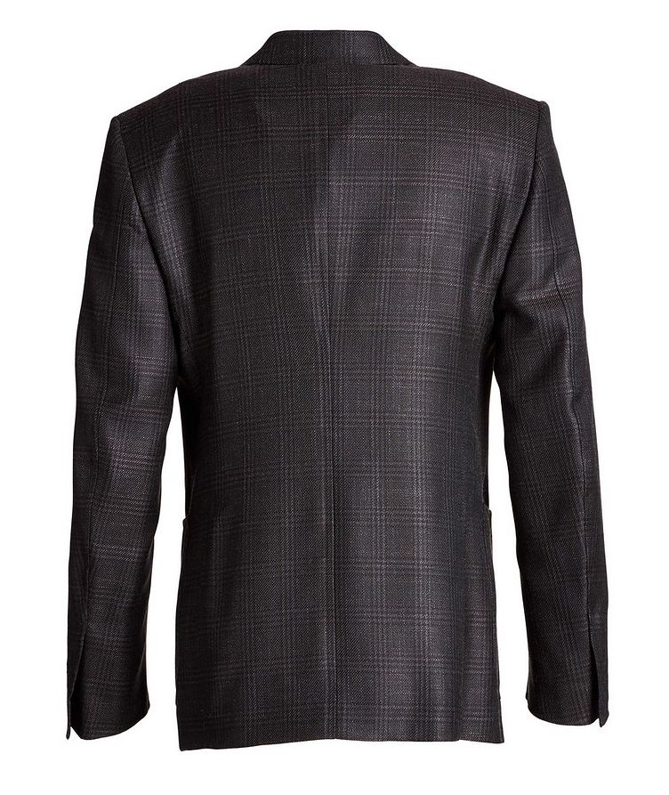 Shelton Checked Wool, Mohair, and Silk Sports Jacket image 1