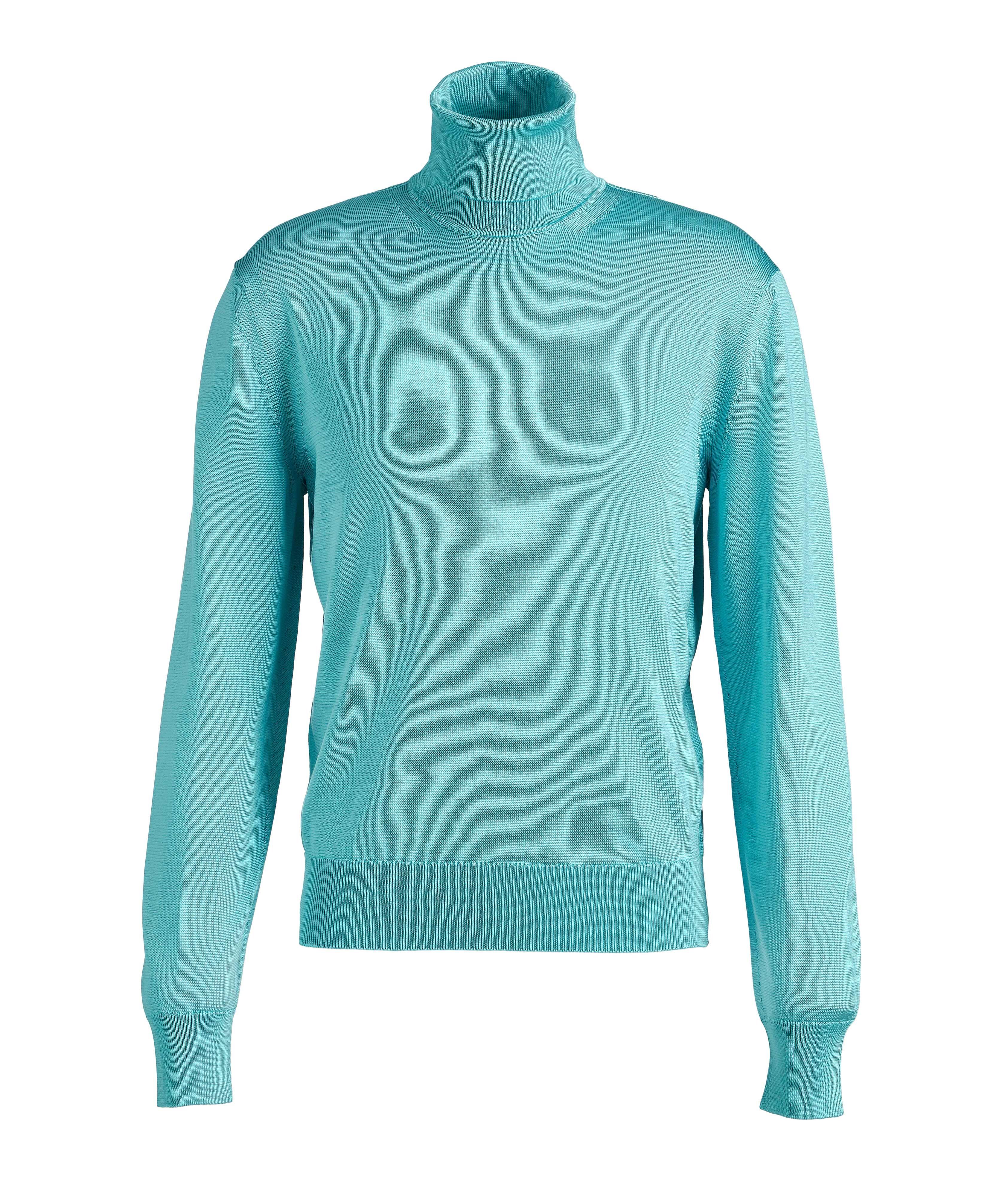 Silk-Wool Turtleneck image 0