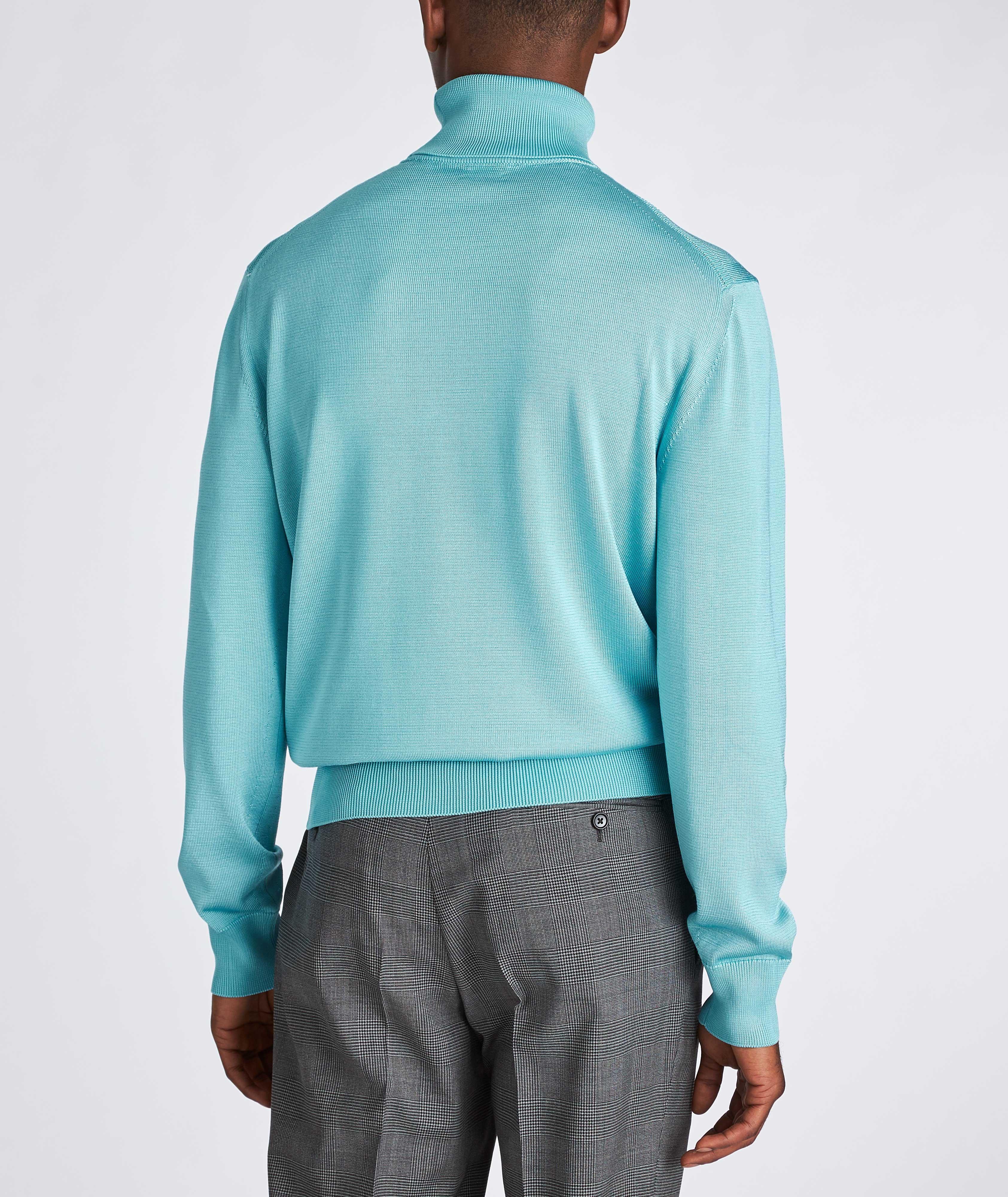 Silk-Wool Turtleneck image 2